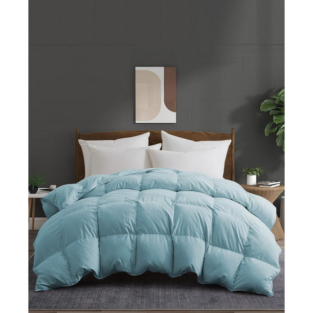 Unikome 360 Thread Count All Season Goose Down Feather Comforter, California King