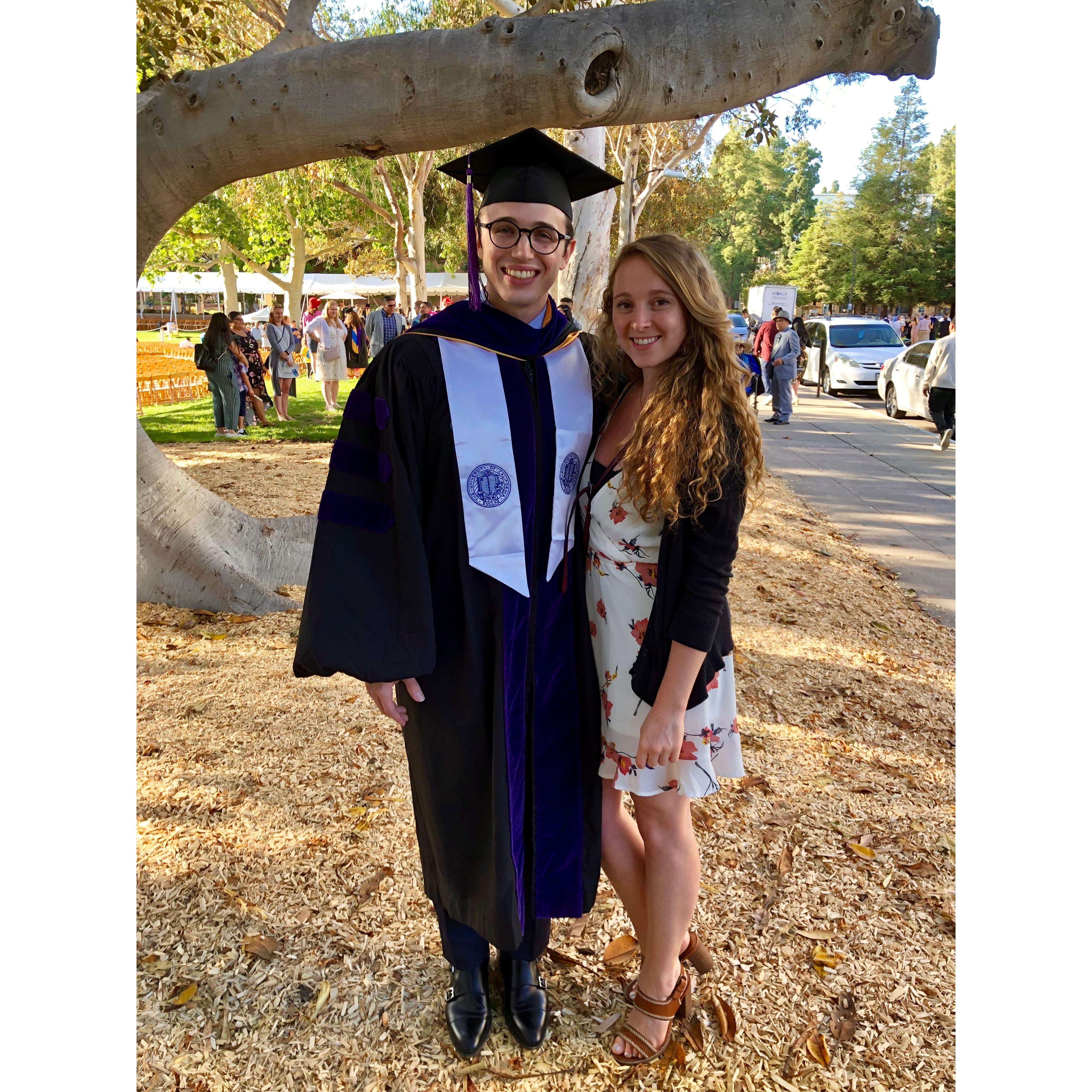 Mario's UCLA Law School graduation