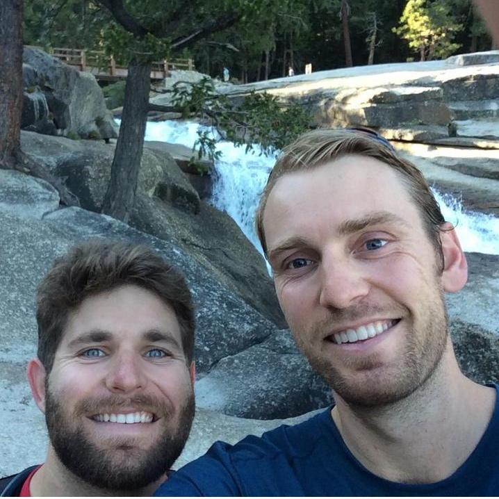 2014 hiking trip to Yosemite, coincidentally when Bobby found the granite for our engagement/wedding rings without Brice's knowledge