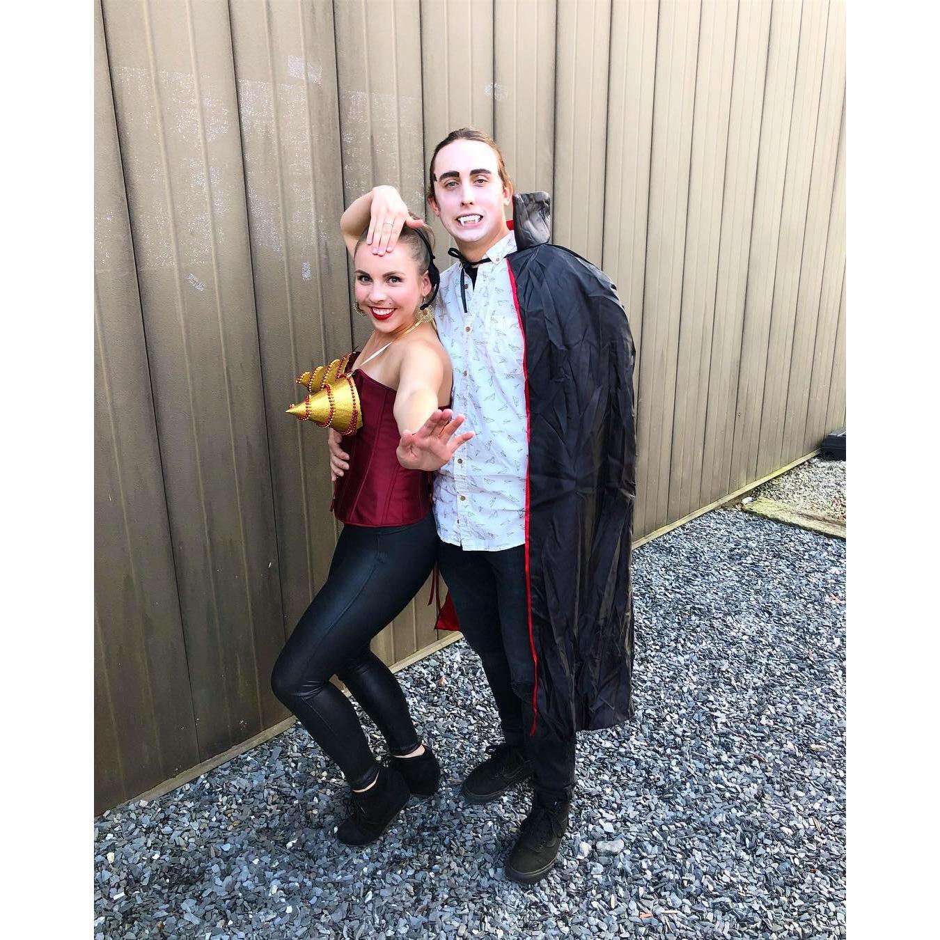 Halloween 2018, this was such a fun night hanging out with all of our friends. We went as the parents from Hocus Pocus!