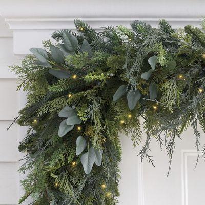 Farmhouse Christmas Cordless Garland