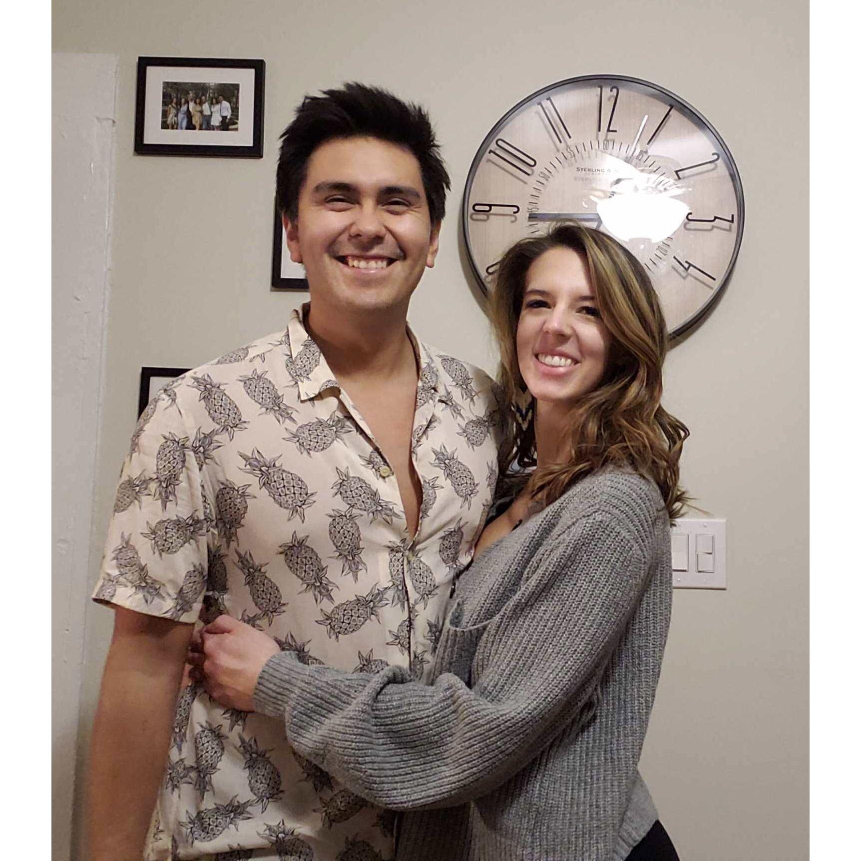 Celebrating our 3 year anniversary during quarantine.