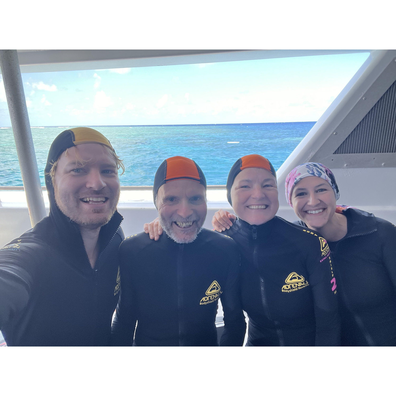 Snorkeling with Maria and Peter on the Great Barrier Reef