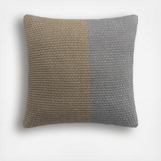 Colorblock Knit Euro Sham