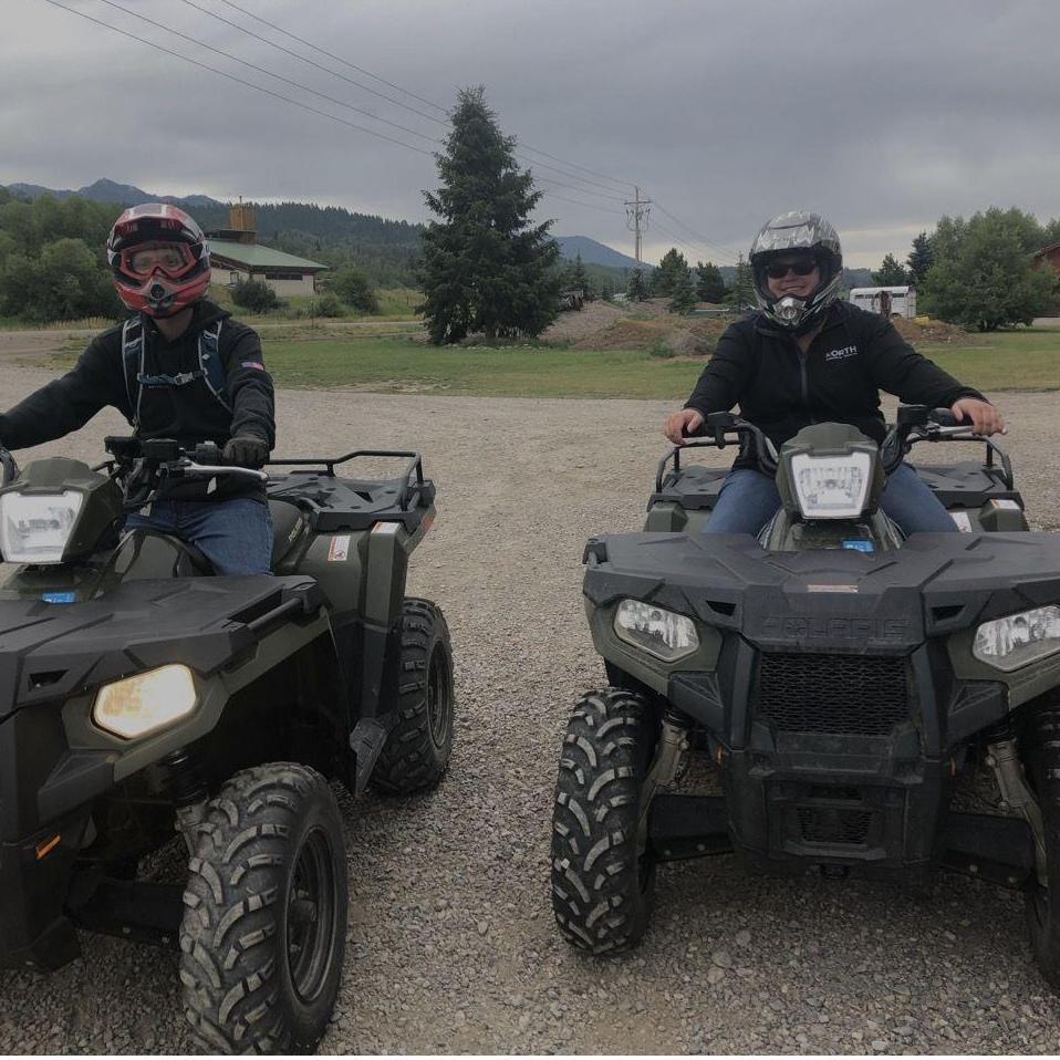 ATV in Targhee NF, Idaho