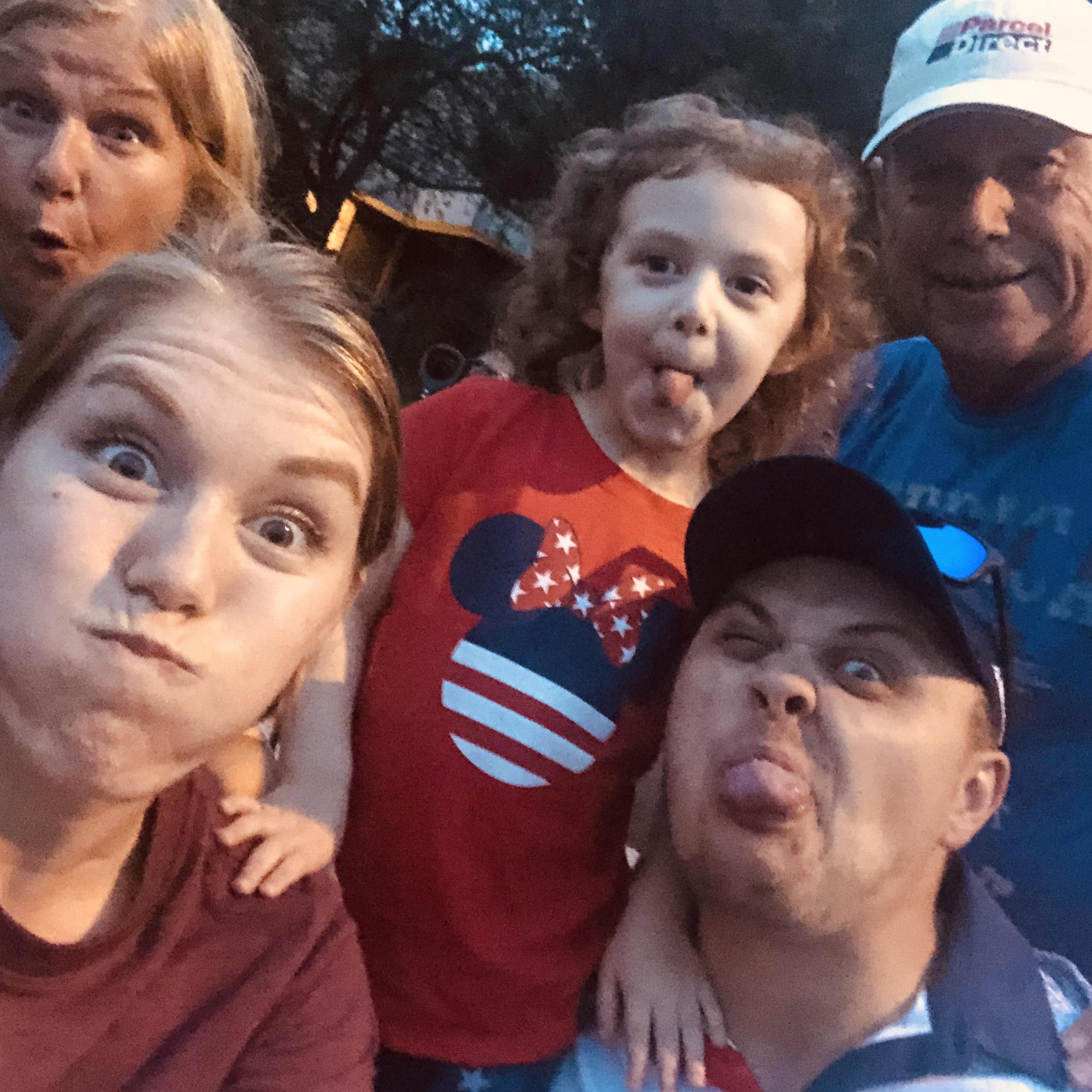 Fourth of July celebrations with Shan's family!