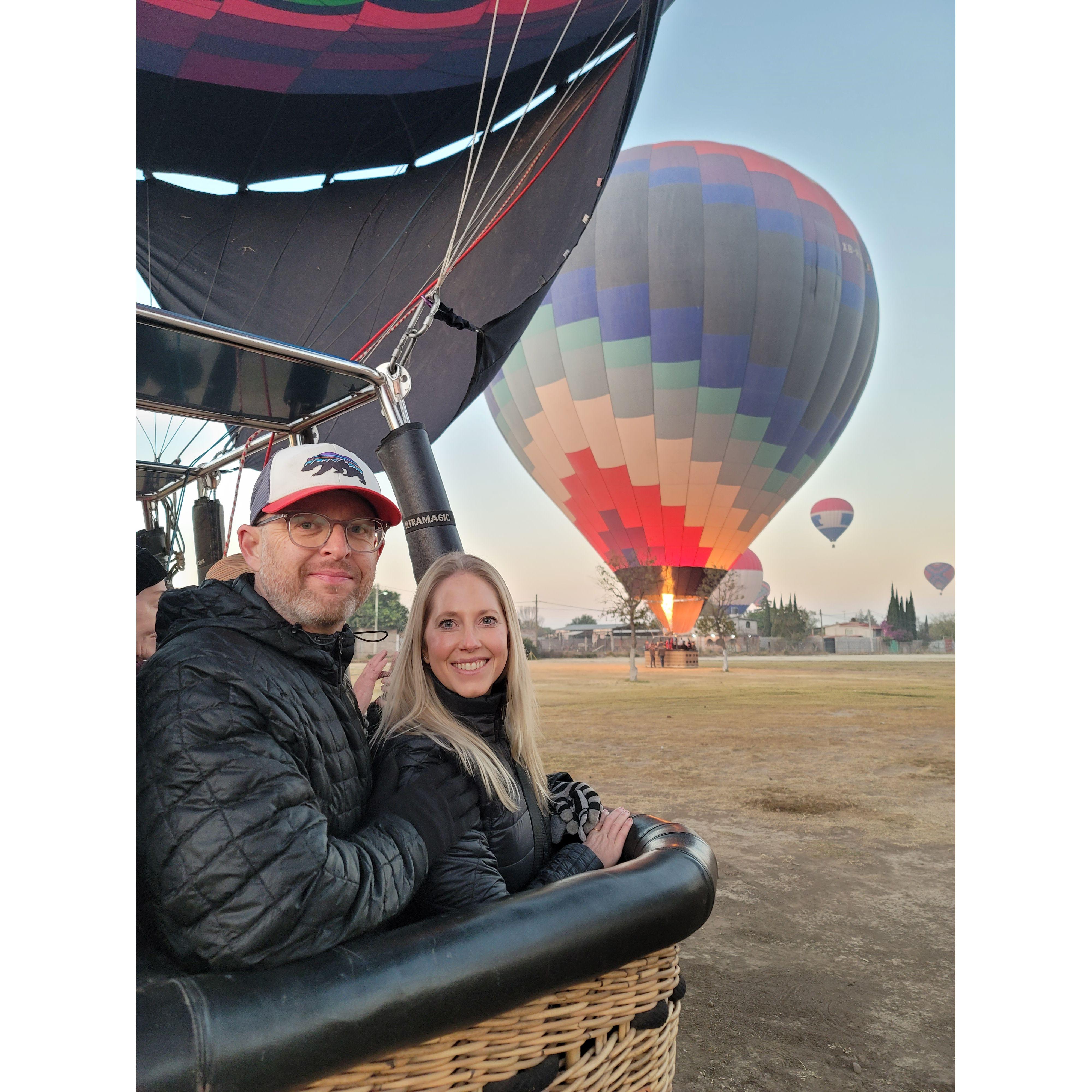 Ready for takeoff outside of Mexico City - January 2023