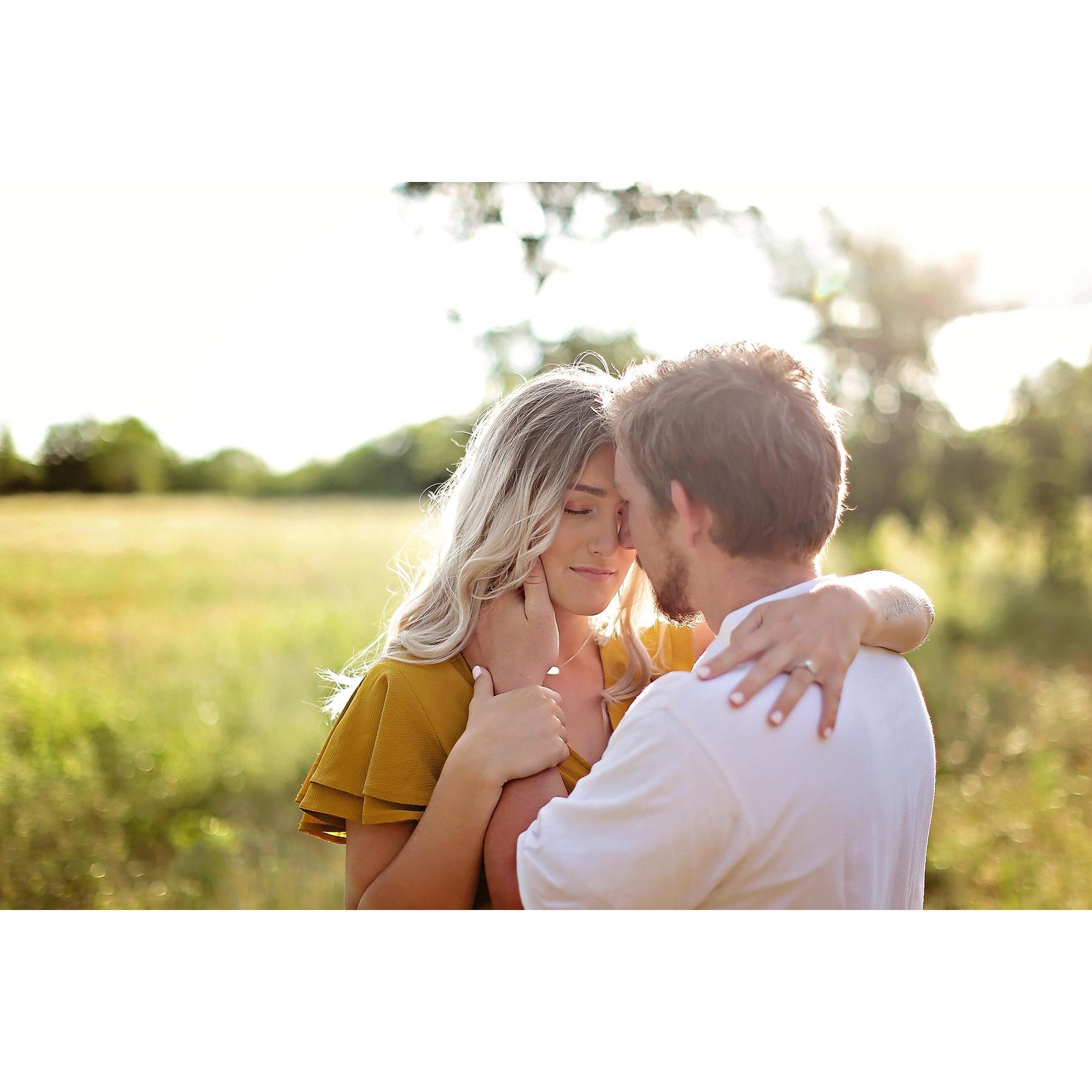 One of our many/ one of my favorite engagement photos!