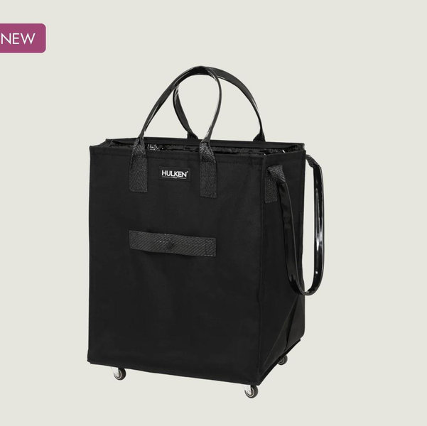 HULKEN® Black Matte Roller Tote