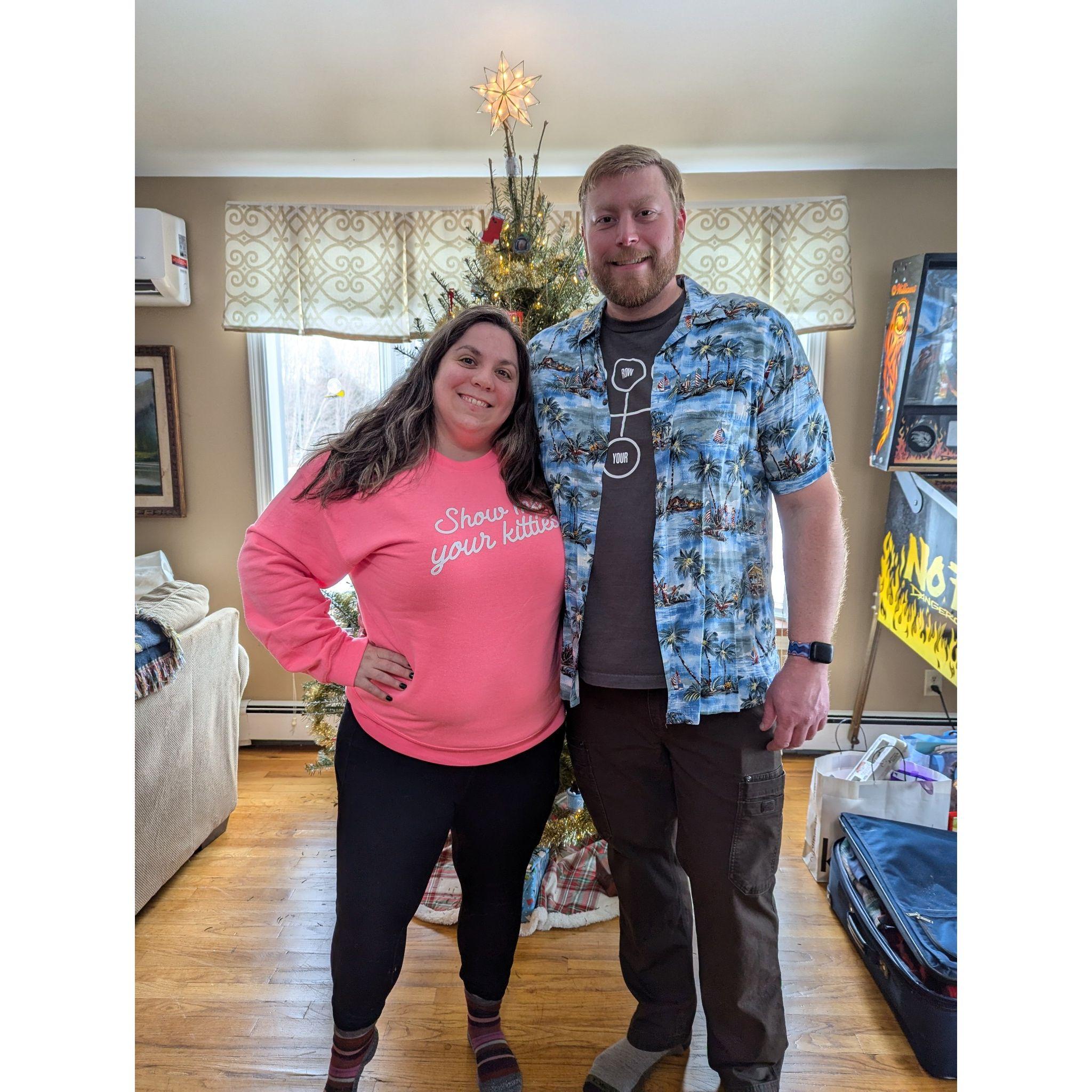 Merry Christmas from some loud obnoxious shirts :)