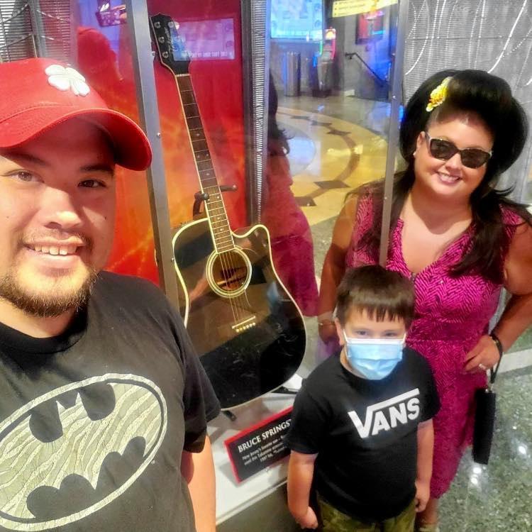 Visiting the Hard Rock in Oklahoma!