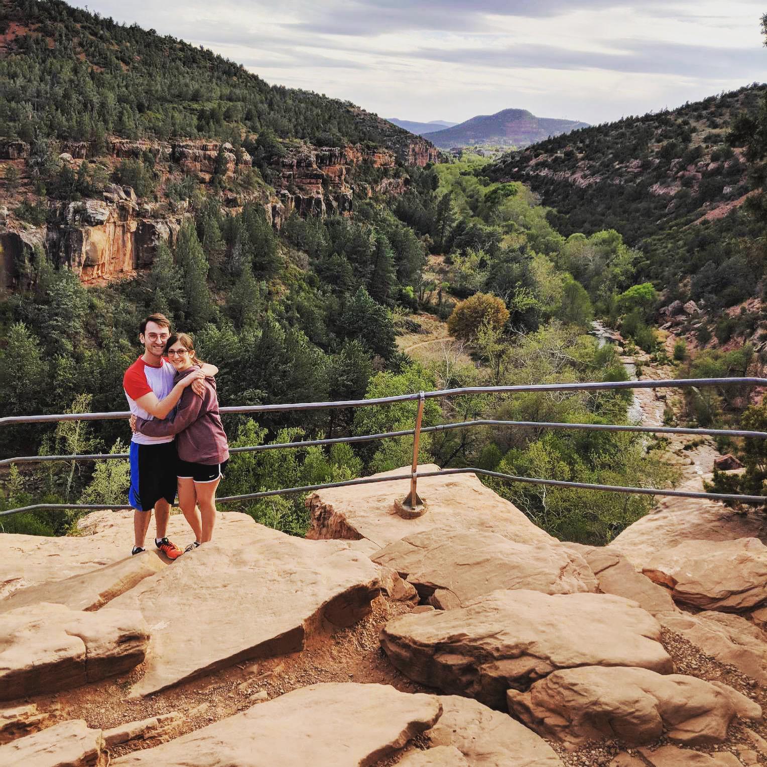 First trip together, Arizona, April 2018
