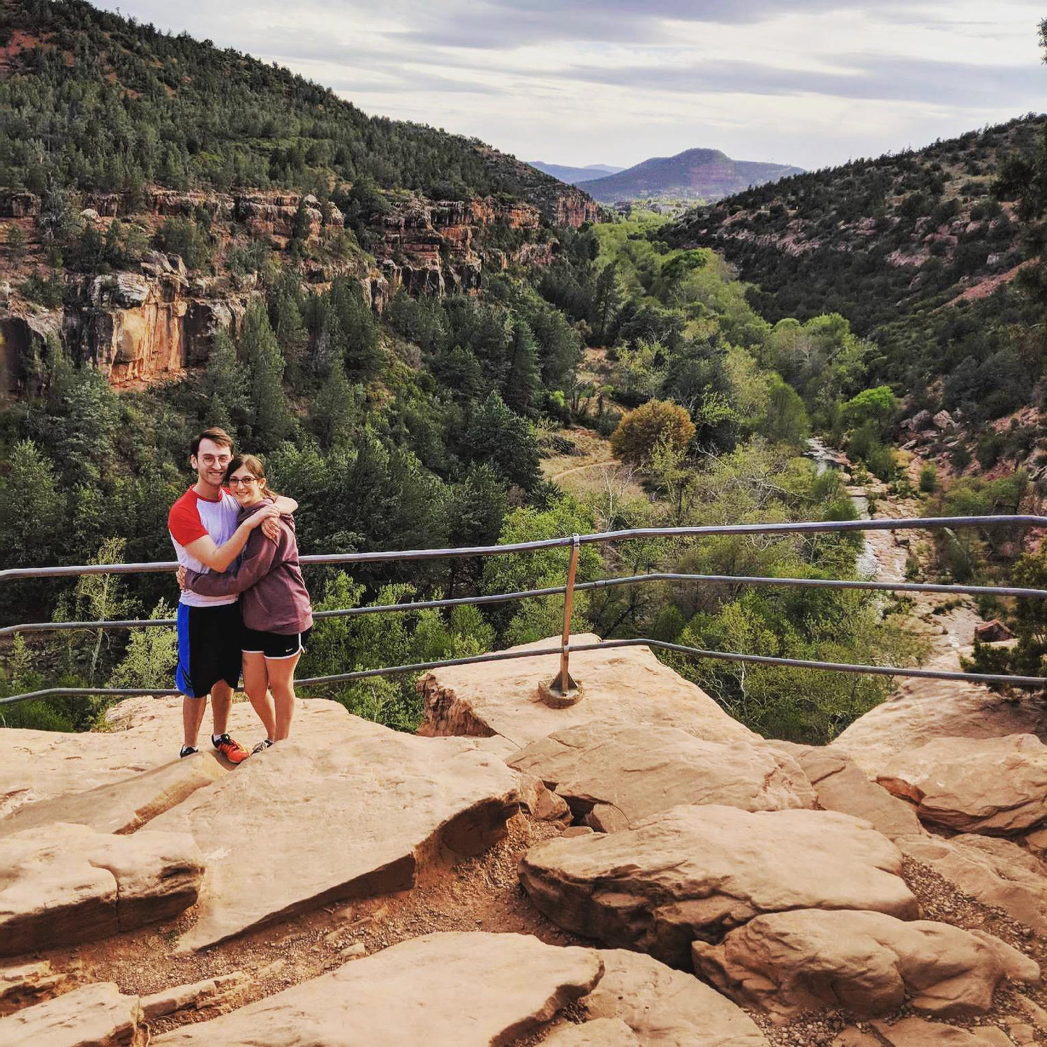 First trip together, Arizona, April 2018
