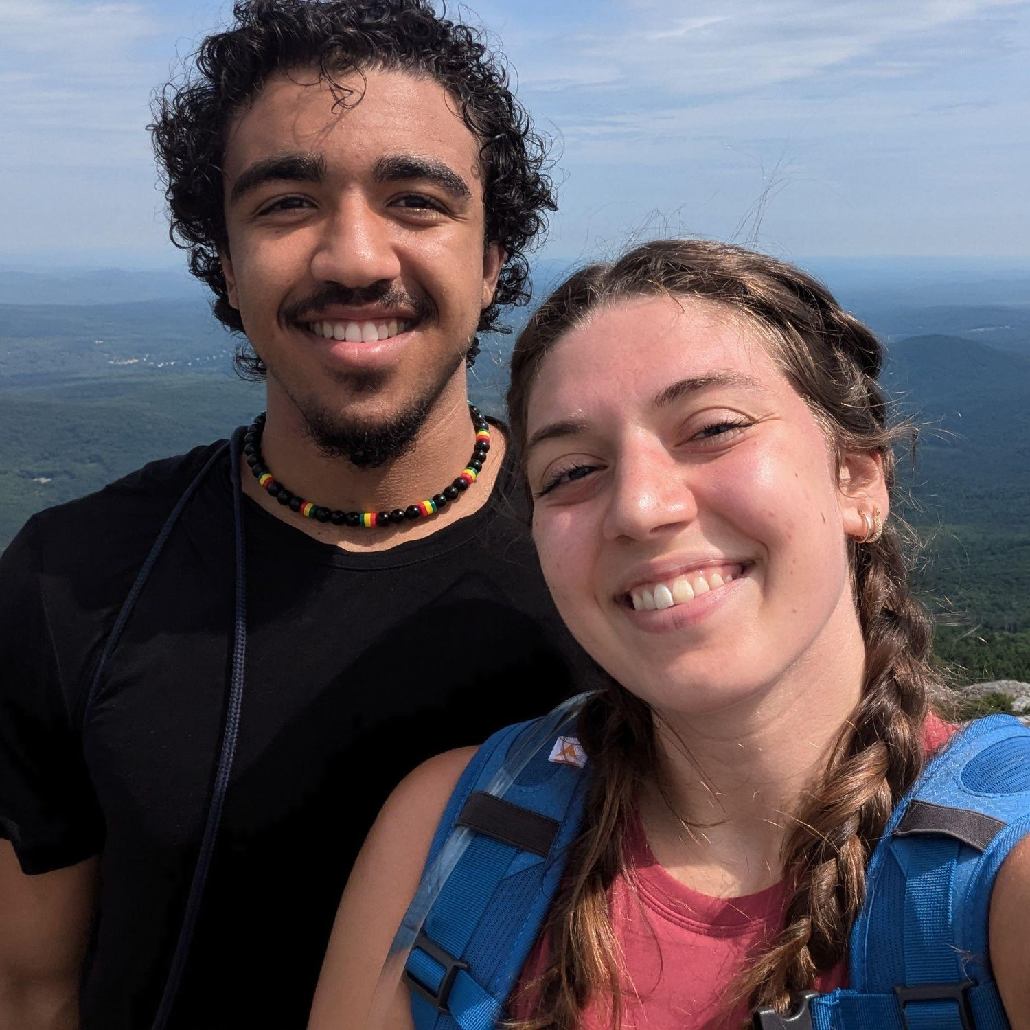 From the beginning, we've shared a love of the outdoors and staying active with eachother. We look forward to many more hikes during this lifetime.