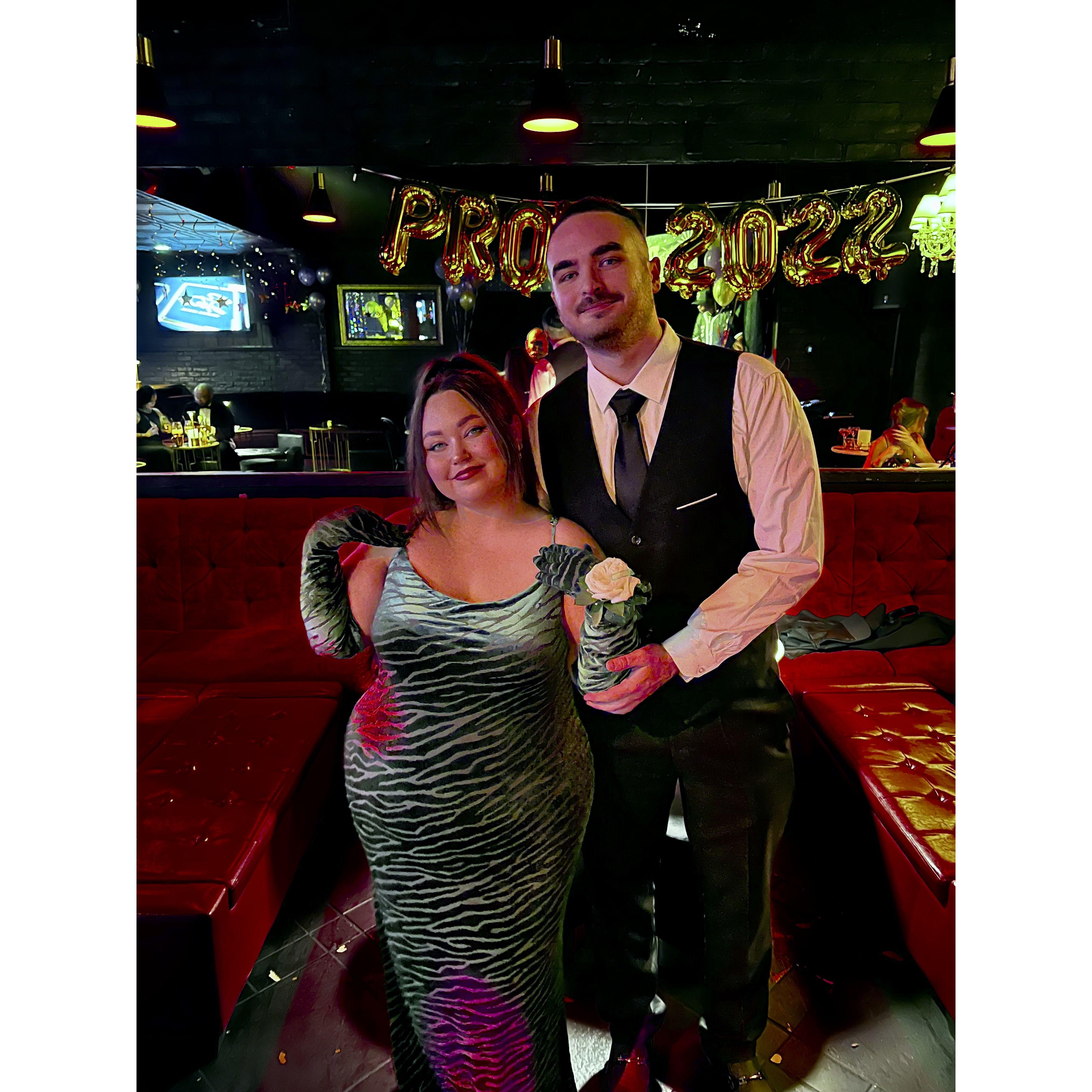 Shane never went to prom, and neither did Sarah's brother. Now, we all get to say we went to prom with our spouse!