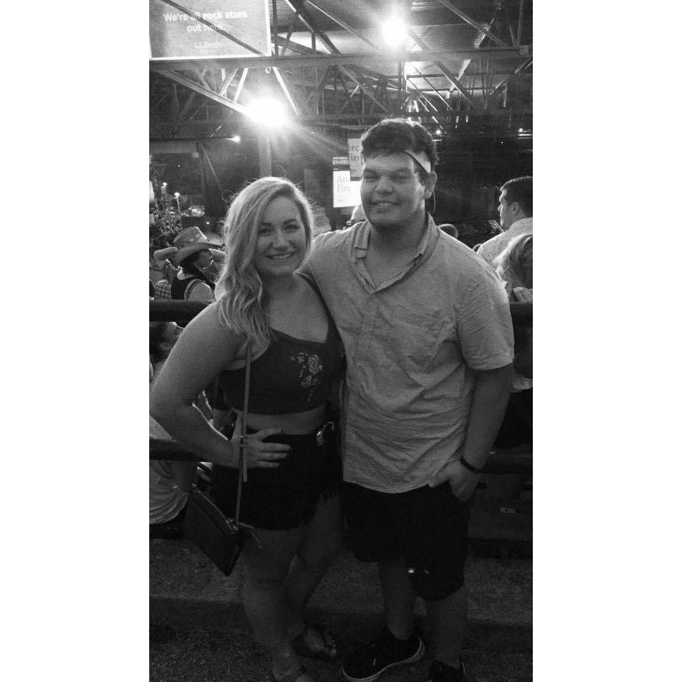 Christian's first concert- Florida Georgia Line at Summer Fest!