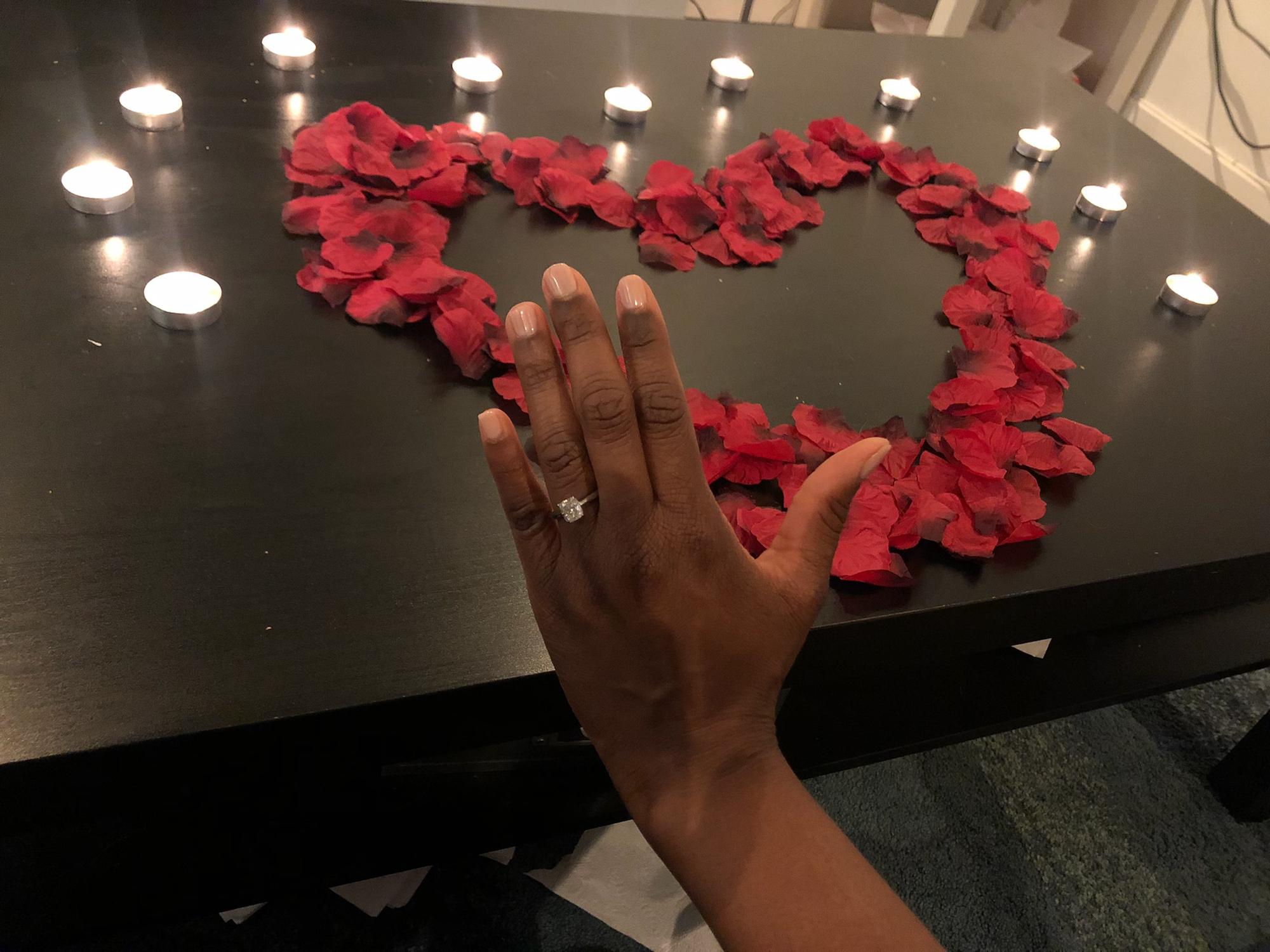 First night with this beautiful ring!