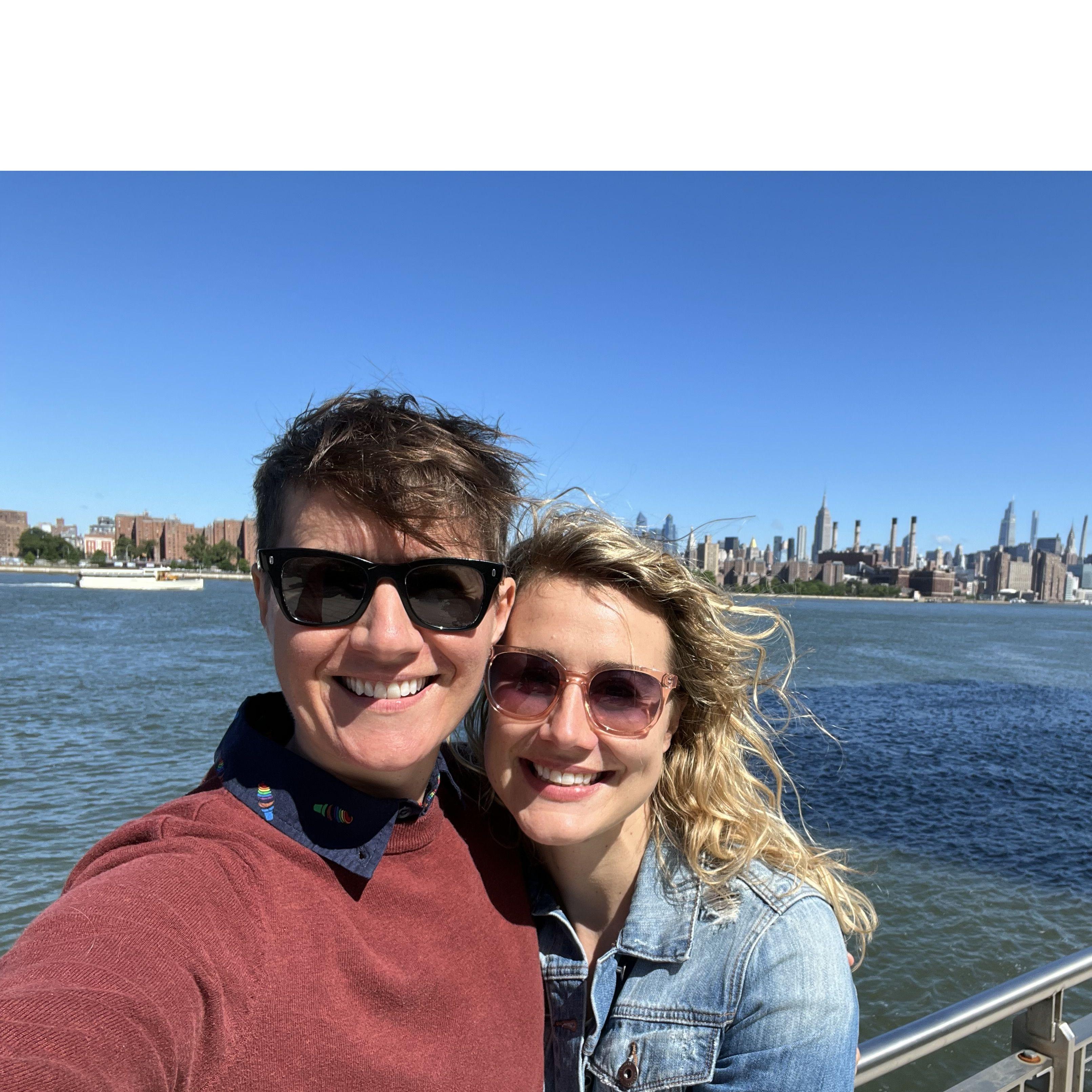 Our first trip to NYC together was an unseasonably cold weekend in June.