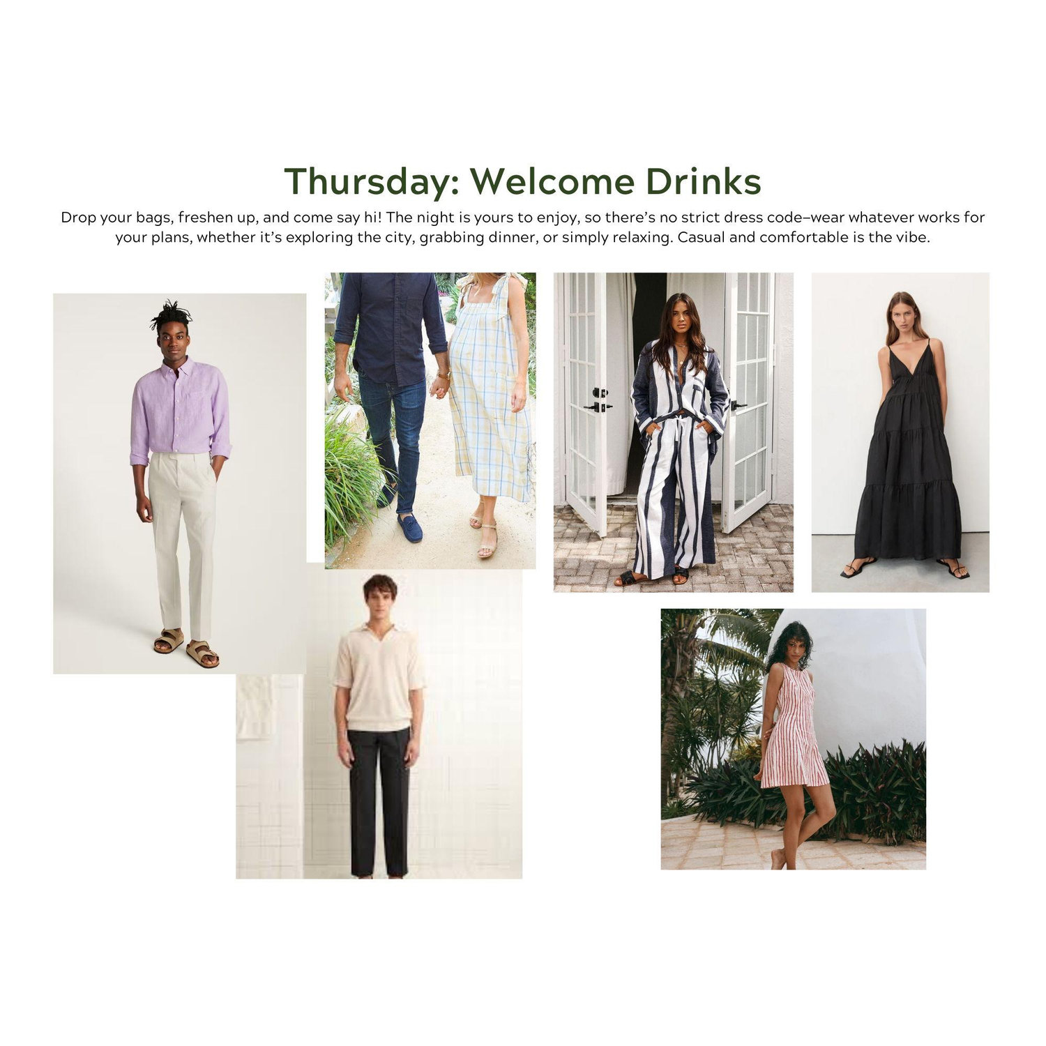 Thursday Welcome Drinks