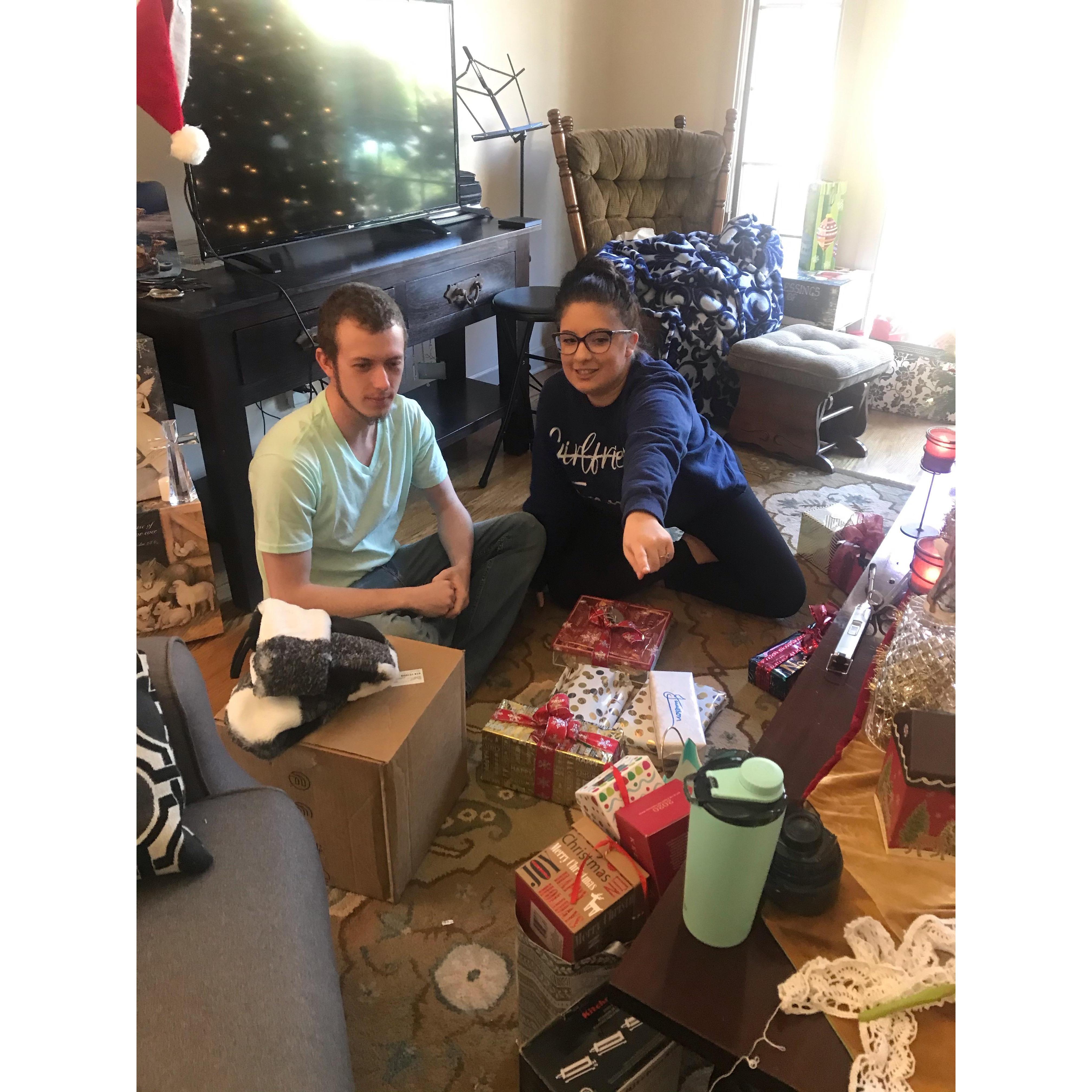 Our last Christmas before our wedding! Dec. 25 2020!