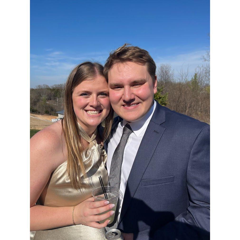 3/23/24: Cheers to the Mr. and Mrs. Sanders!