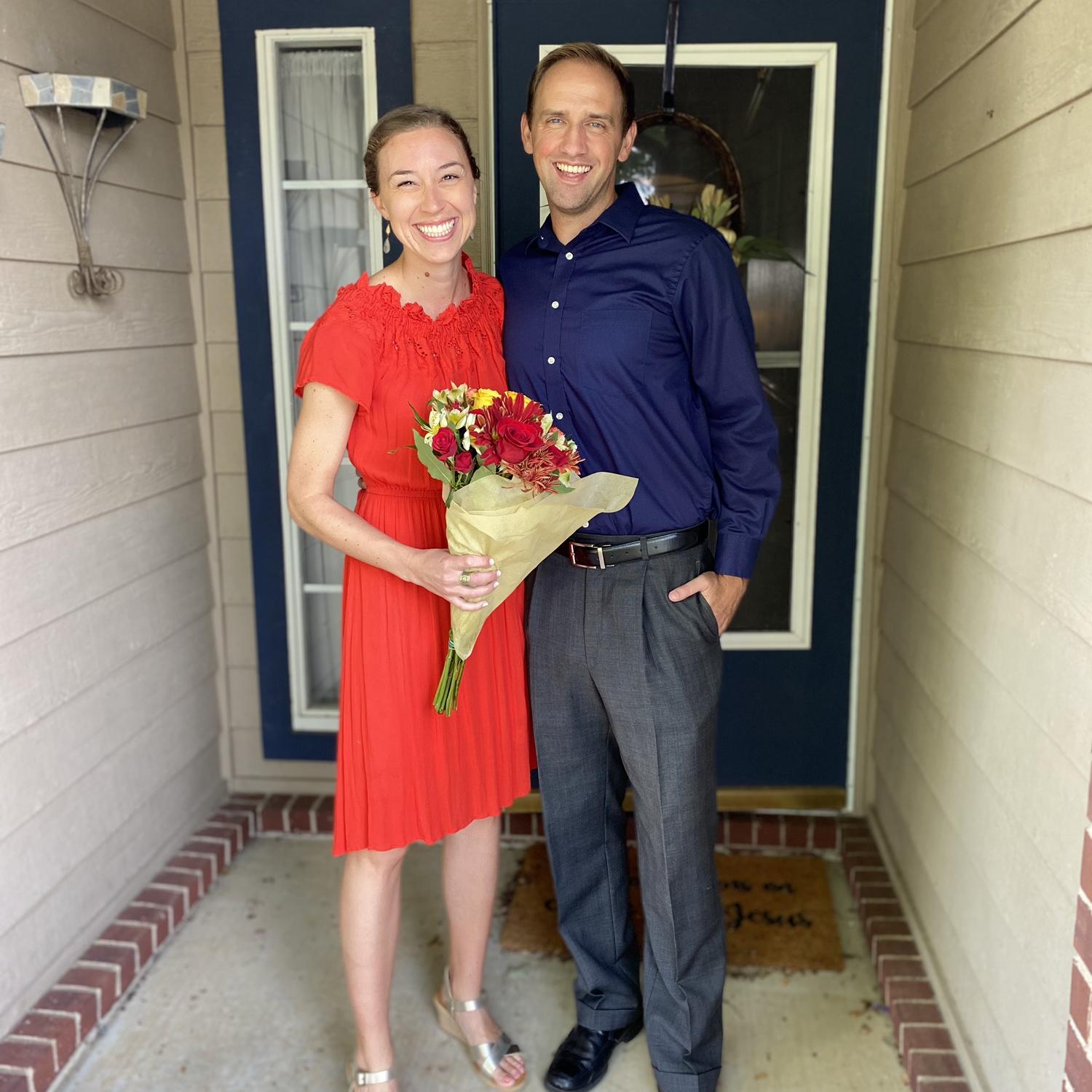 6 month dating anniversary… we look ready for prom ☺️☺️ (Sept 2023)