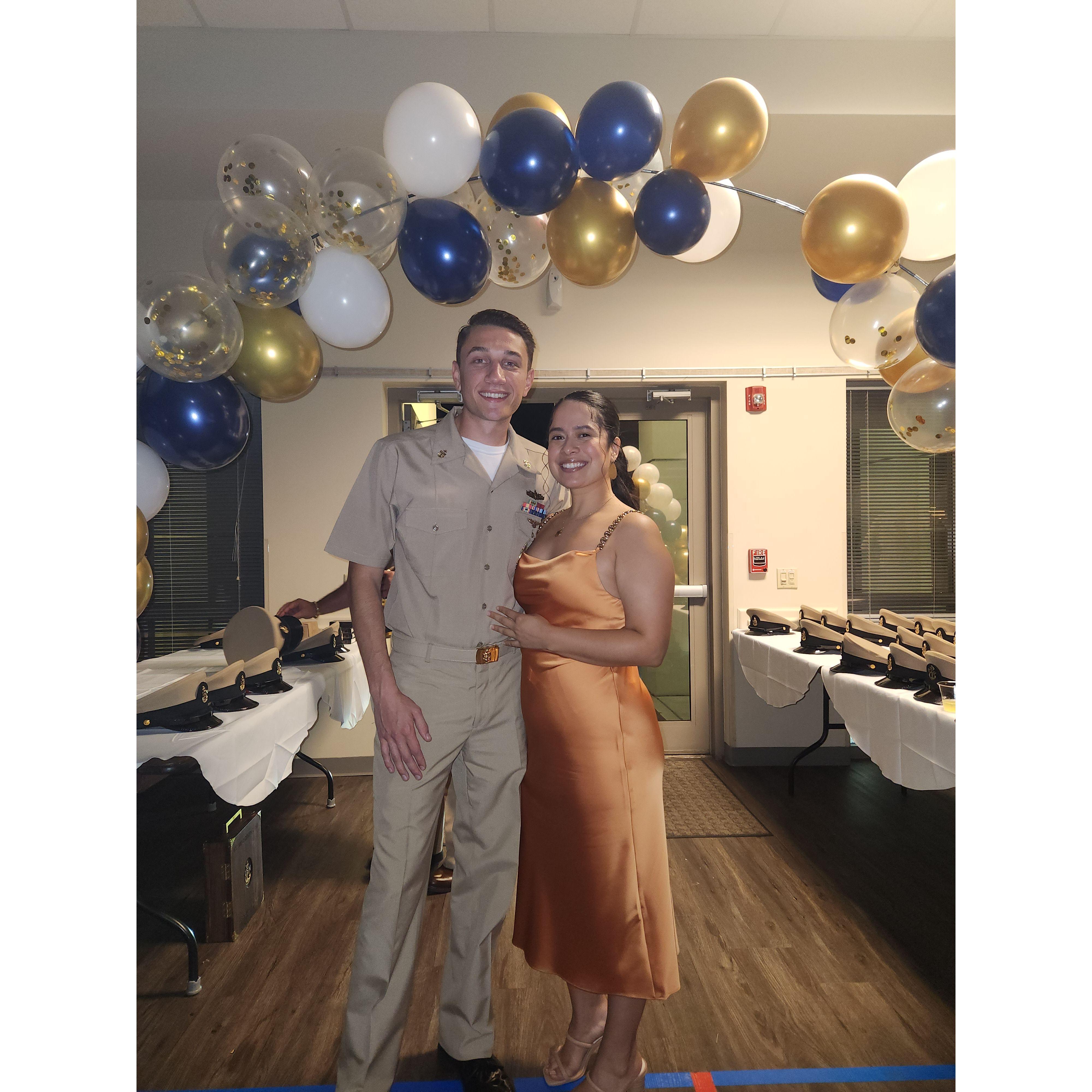 After 2 years of dating.... Paul said I love you for the first time. Yes, he said it first!