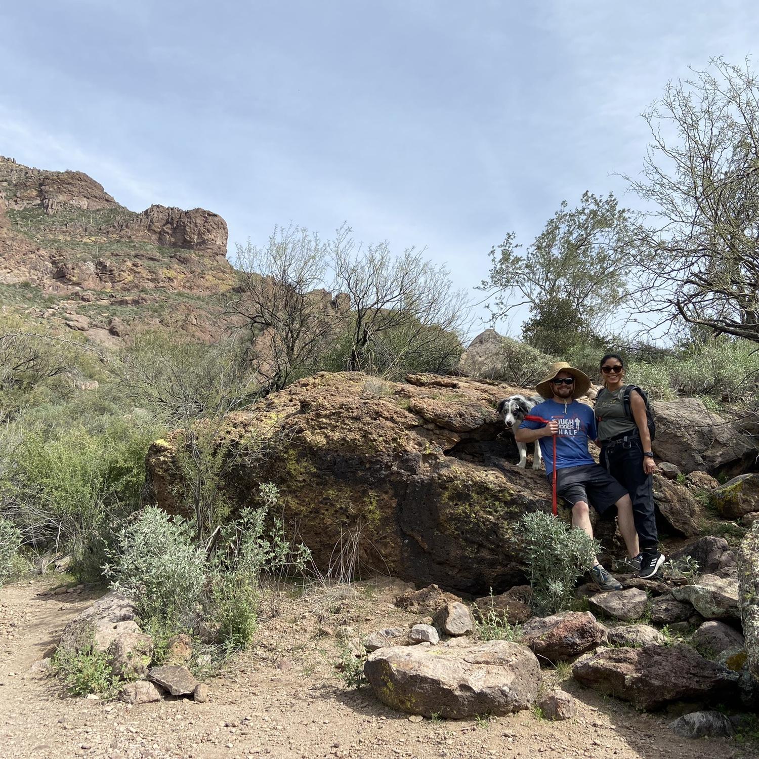 We were only dating for 2 months and he decided to join me for a week long trip to Arizona.