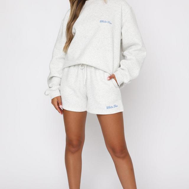 How Could I Forget Lounge Shorts Grey Marle