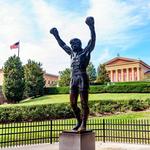 Rocky Statue