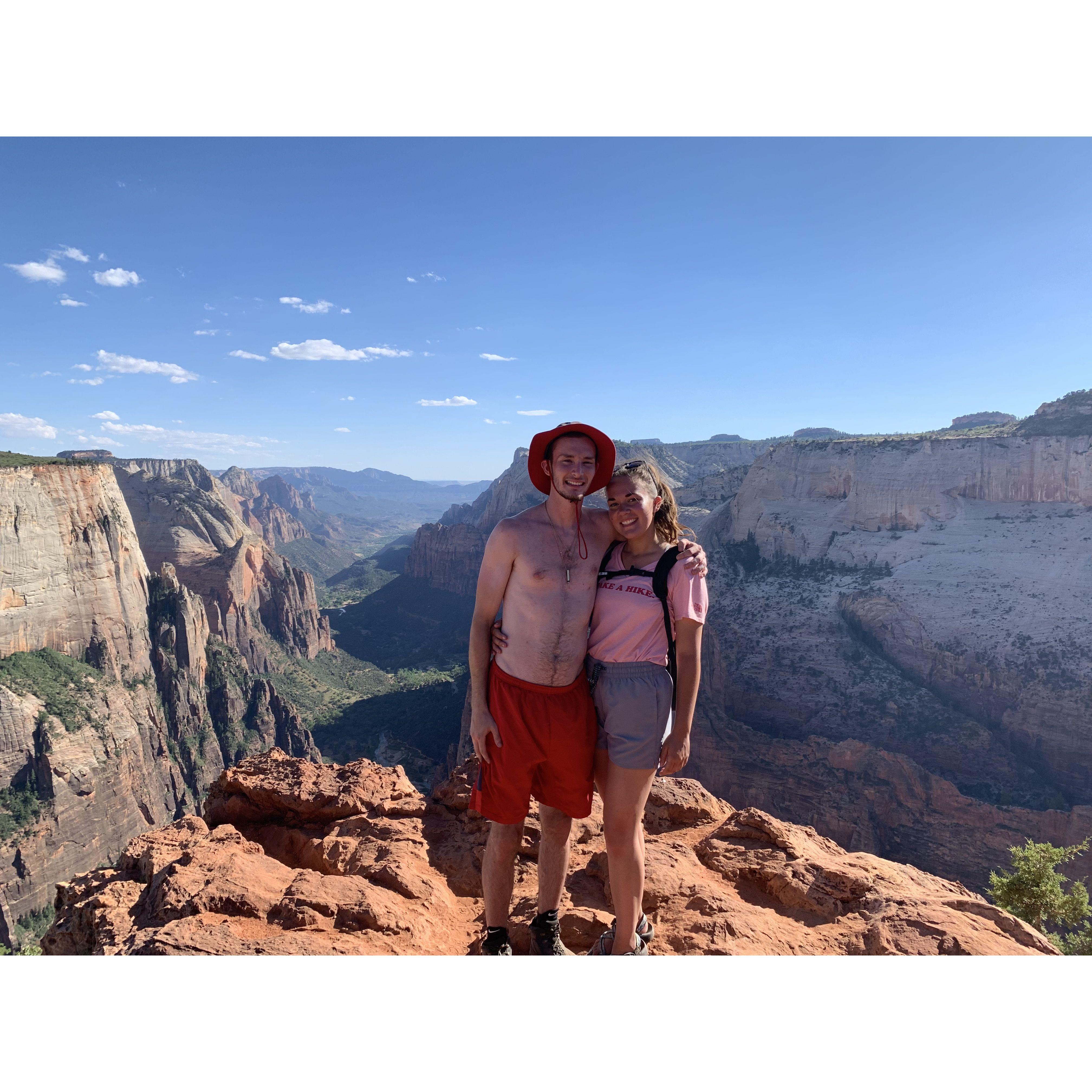 Observation Point- Zion National Park
