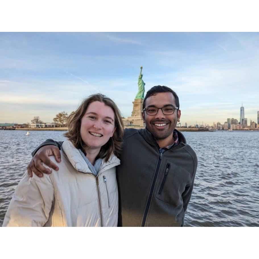 Emily proposed back to Tom on a boat around the Hudson here!