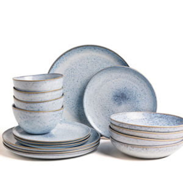 Sojourn Stoneware Dinner Set Essential Bundle