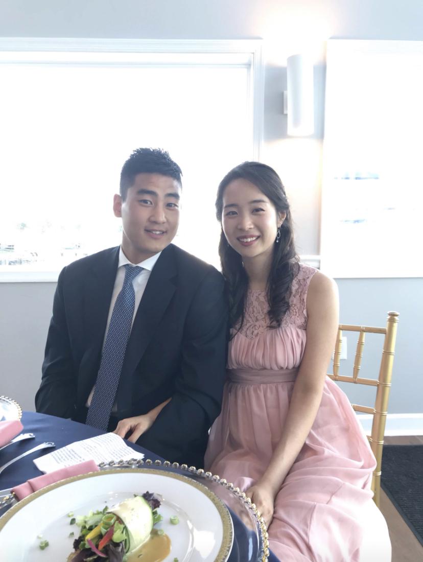 <6.23.19> first picture together at Christal’s wedding