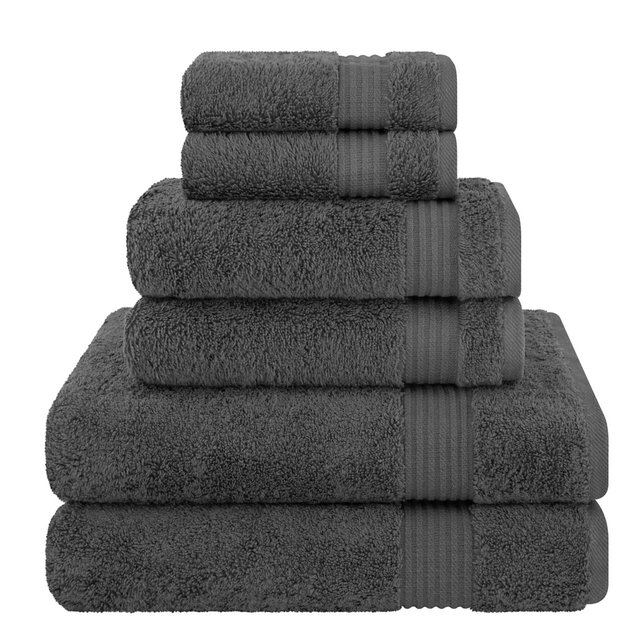 Bekos Premium 100% Turkish Cotton 6-Piece Bath Towel Set