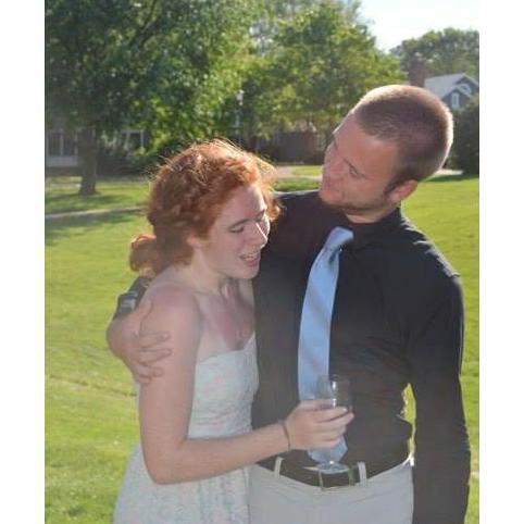 Nate and Hannah at Gala at St. Mary's in 2013