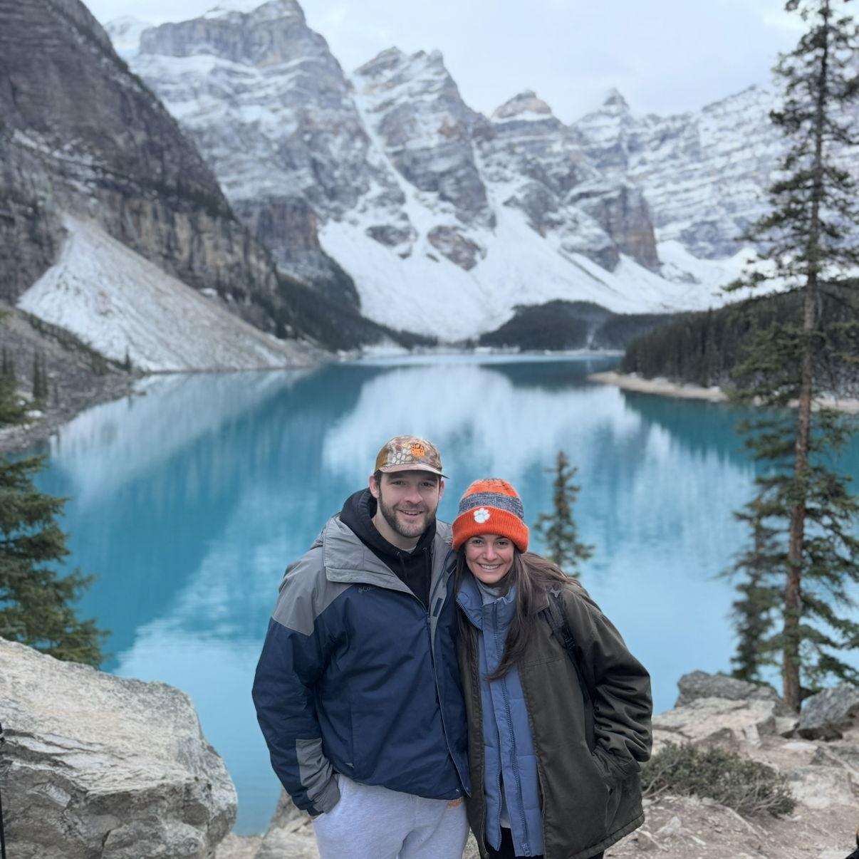Visiting Lake Louise in Banff!