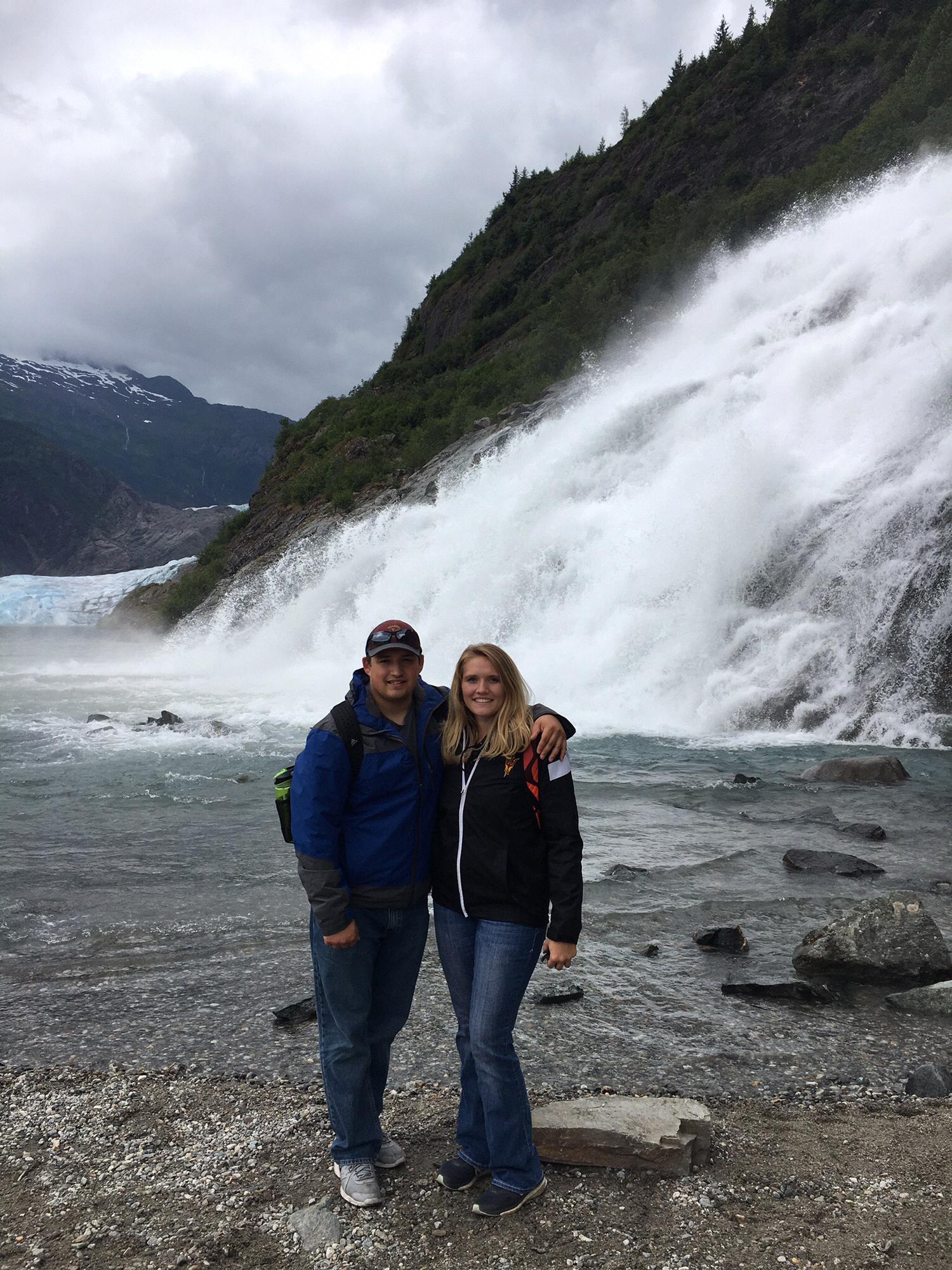 Mendenhall Glacier in Alaska