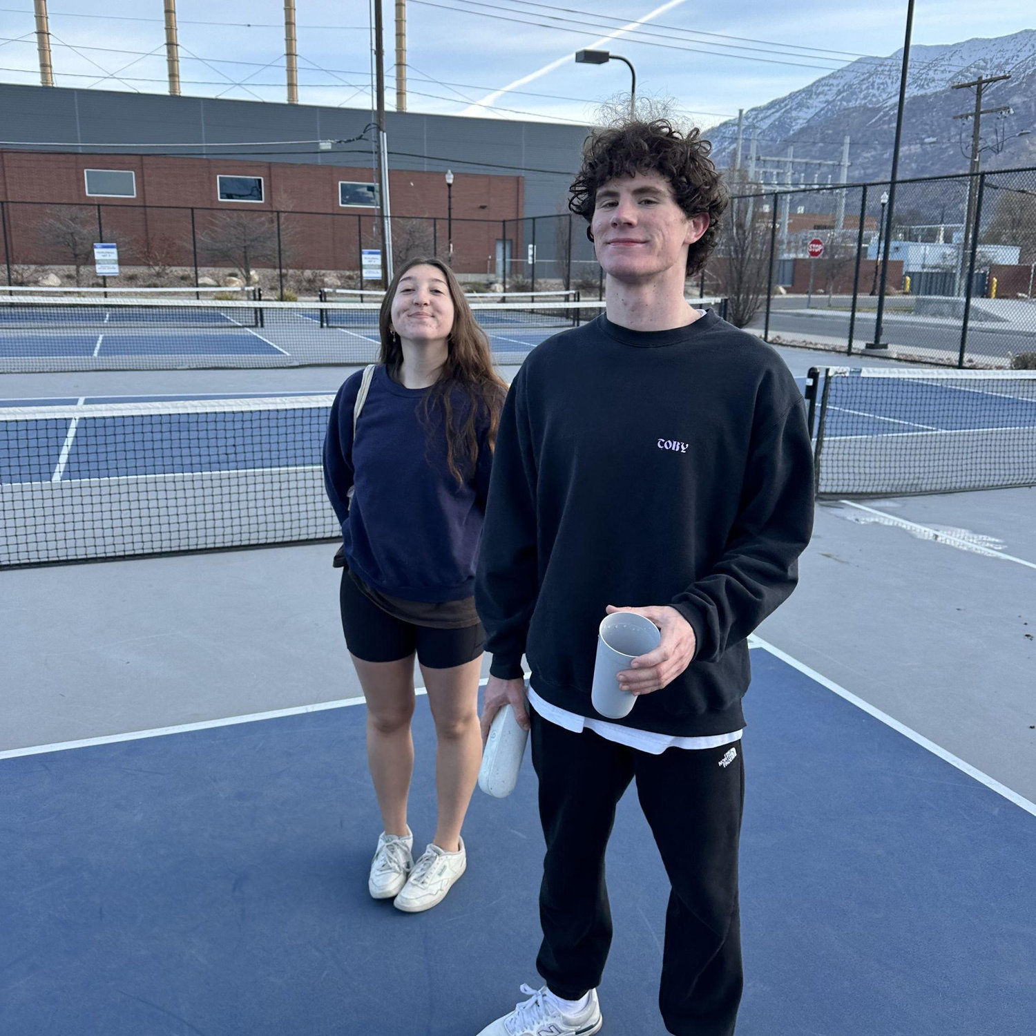 Early hang out between Hayden and Rachel. My dream has always been for this pair to become best friends.
