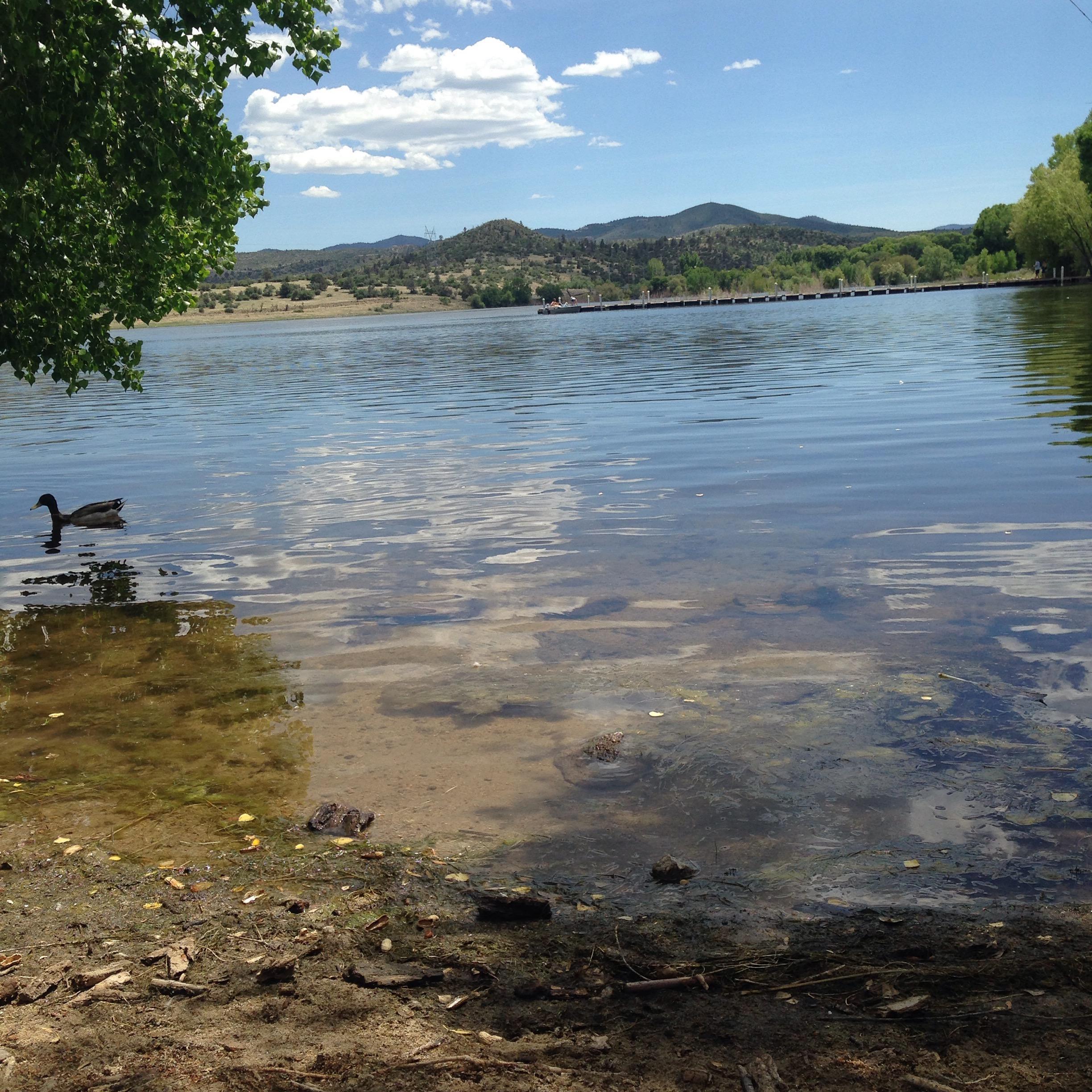 Watson Lake, from our first day trip together.
