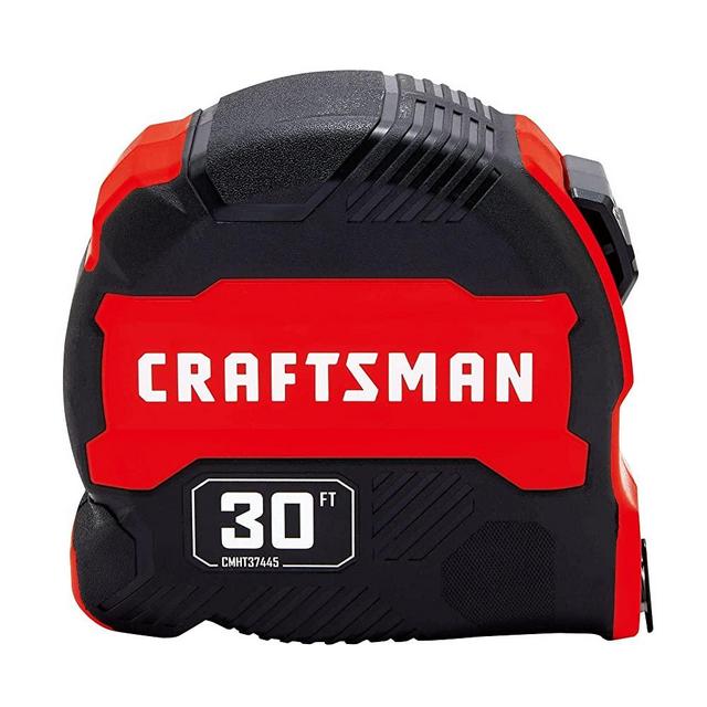 CRAFTSMAN Tape Measure, Compact Easy Grip, 30 FT (CMHT37445S)