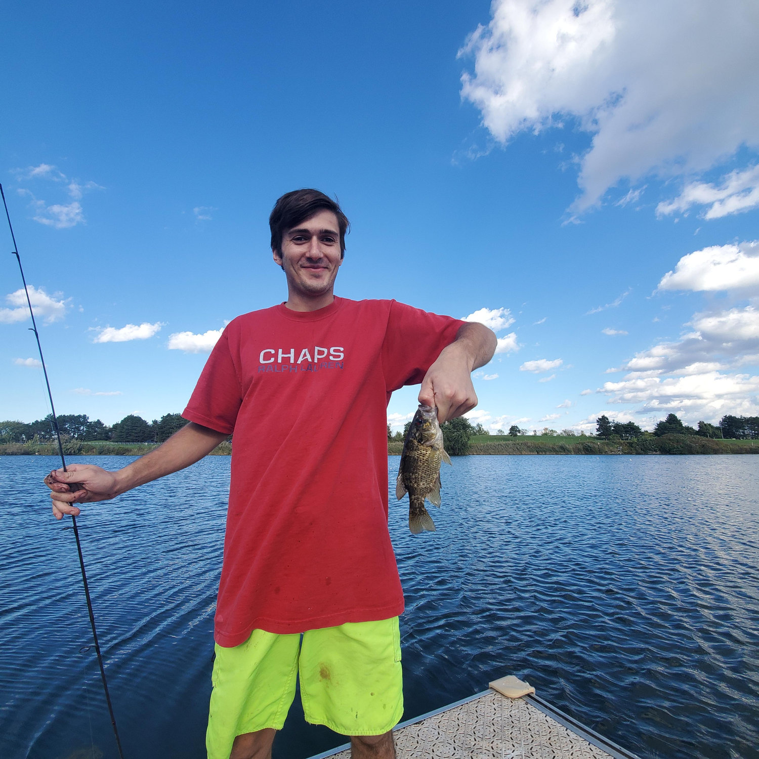 first fishing day in welland.
