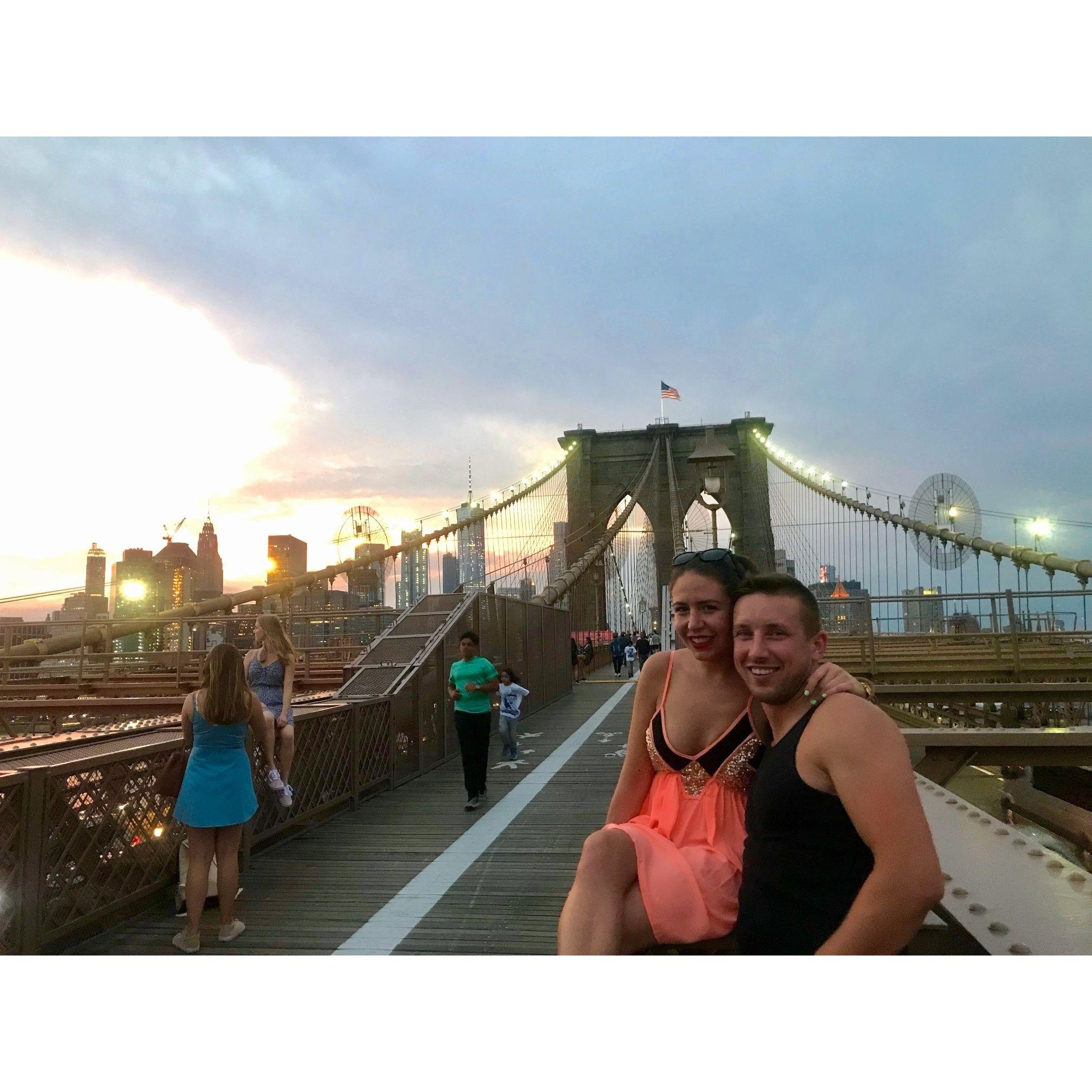 One of our first dates. | Jedna z naszych pierwszych randek.