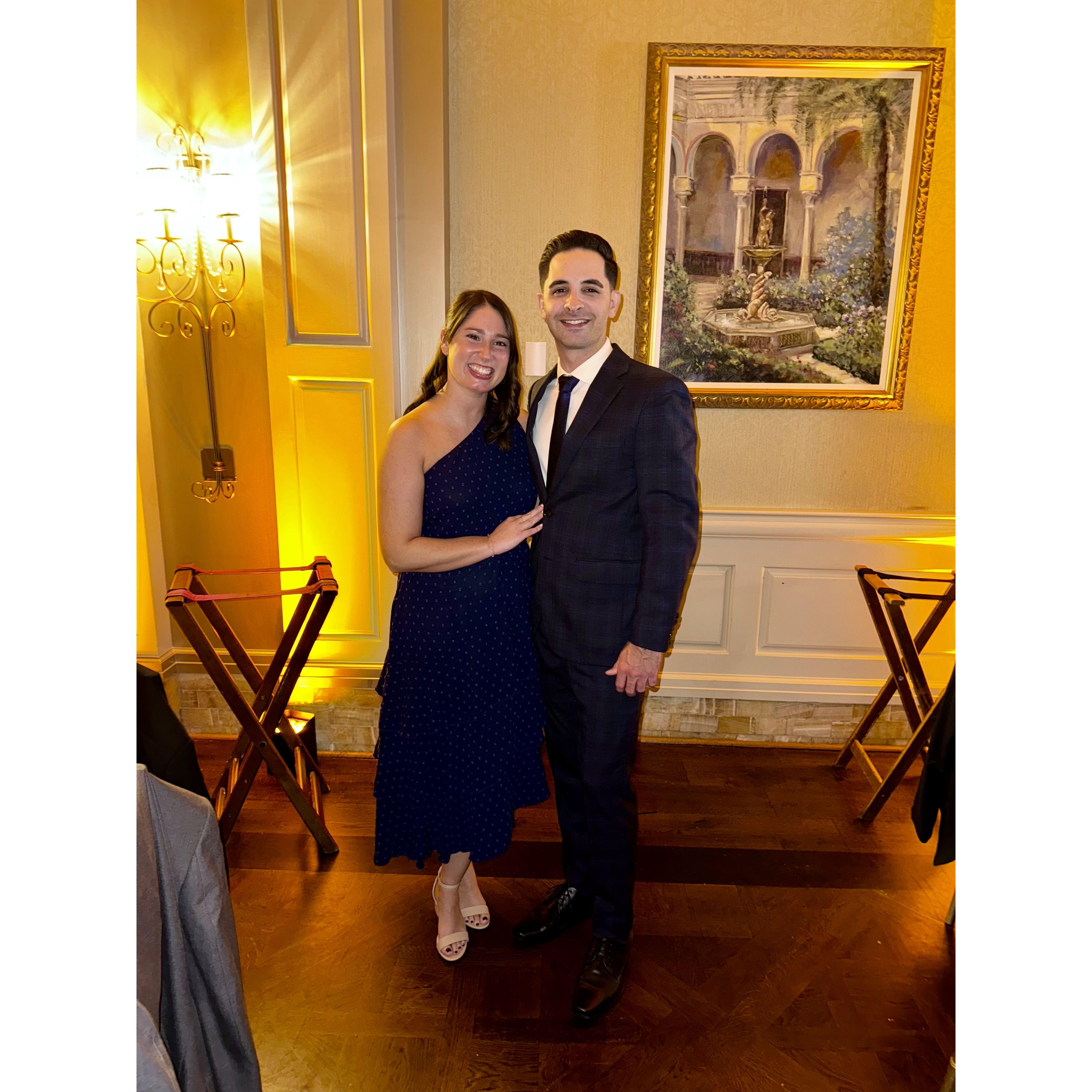 Our last wedding we went to before ours!