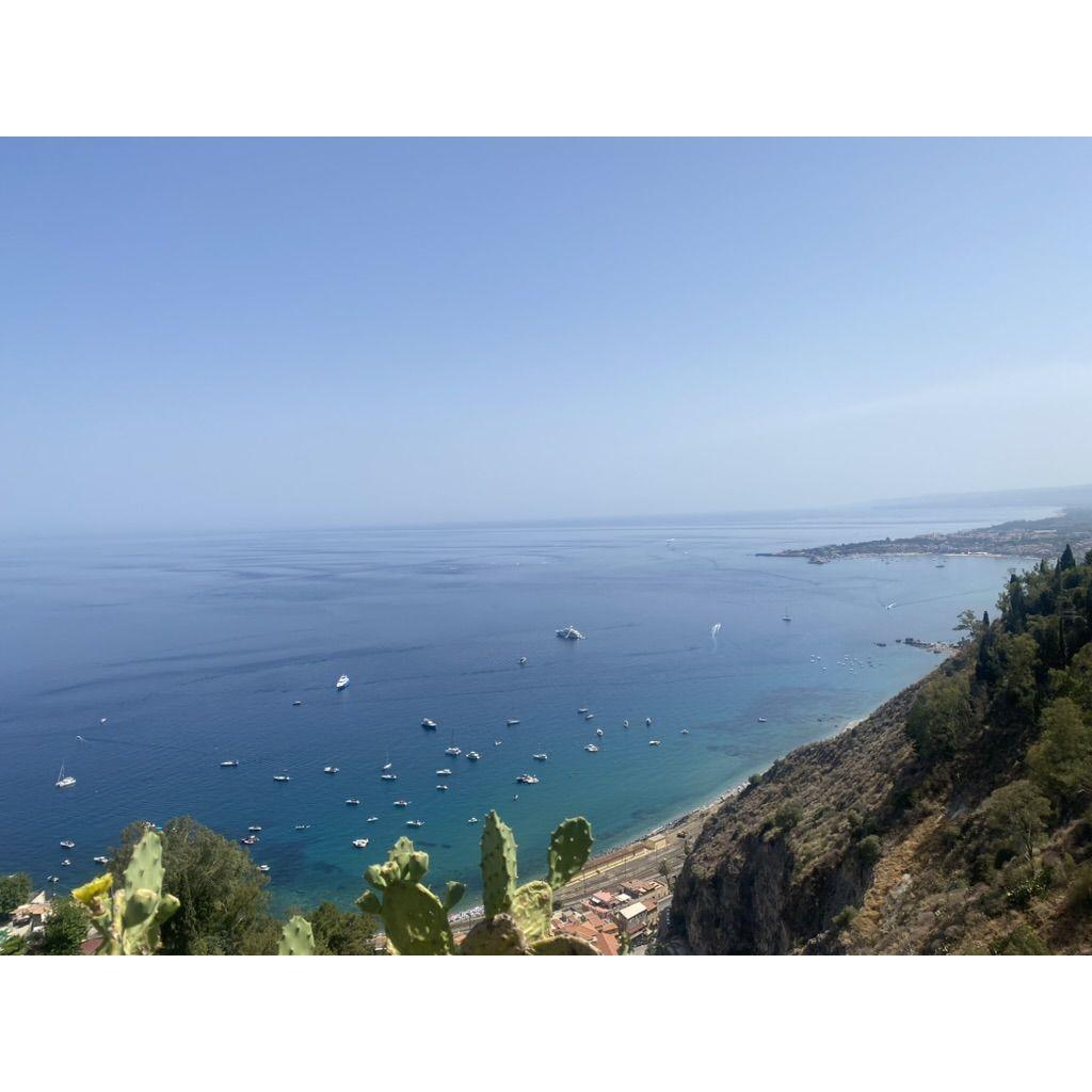 The views from Panarea, one of the Aeolian Islands