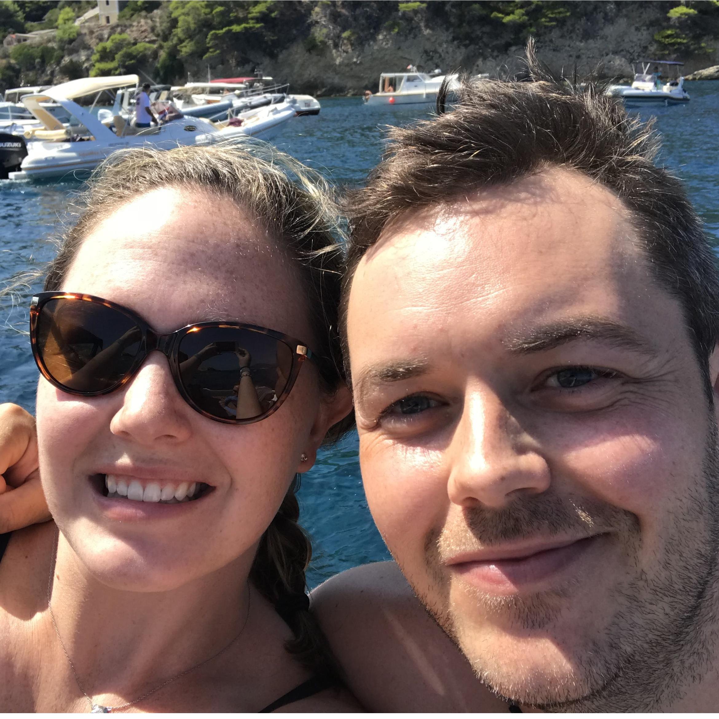 Boating in Hvar, Croatia