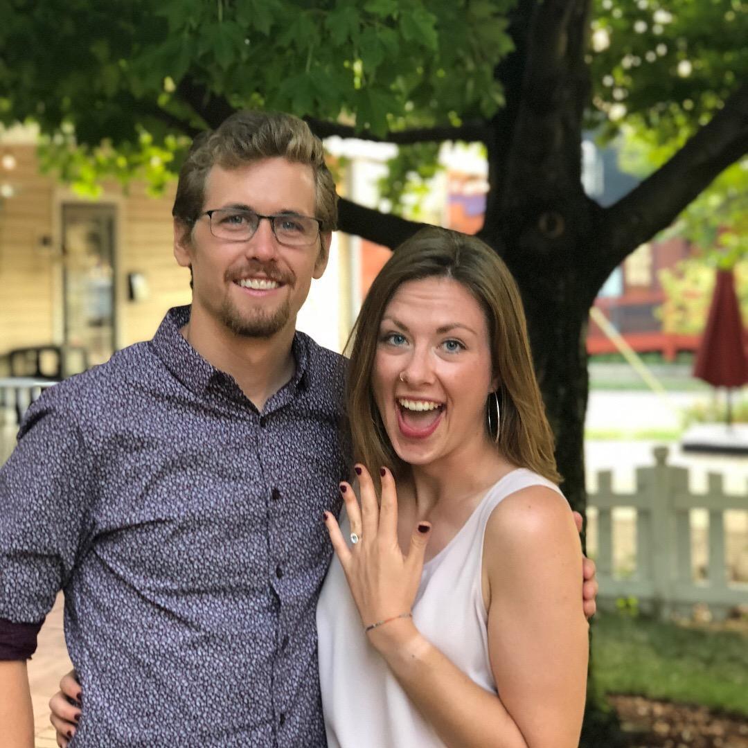 He popped the question... I said YES! [September 2, 2018, Nashville TN]
