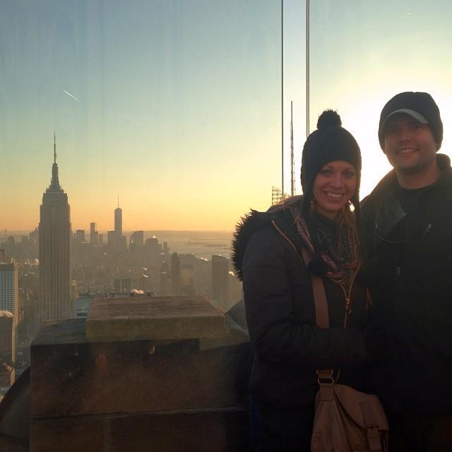 Top of Rockefeller Center, New York. 2014.