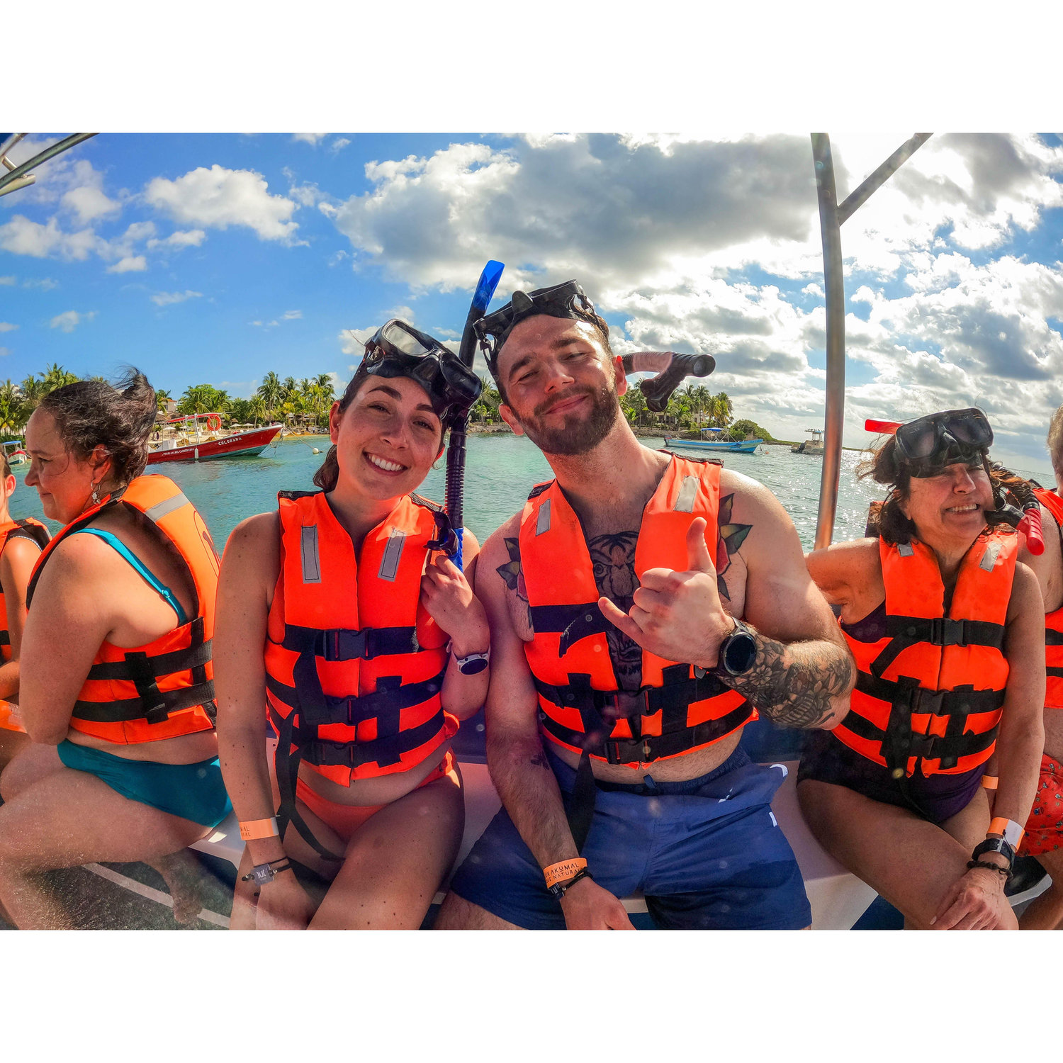 About to go snorkelling