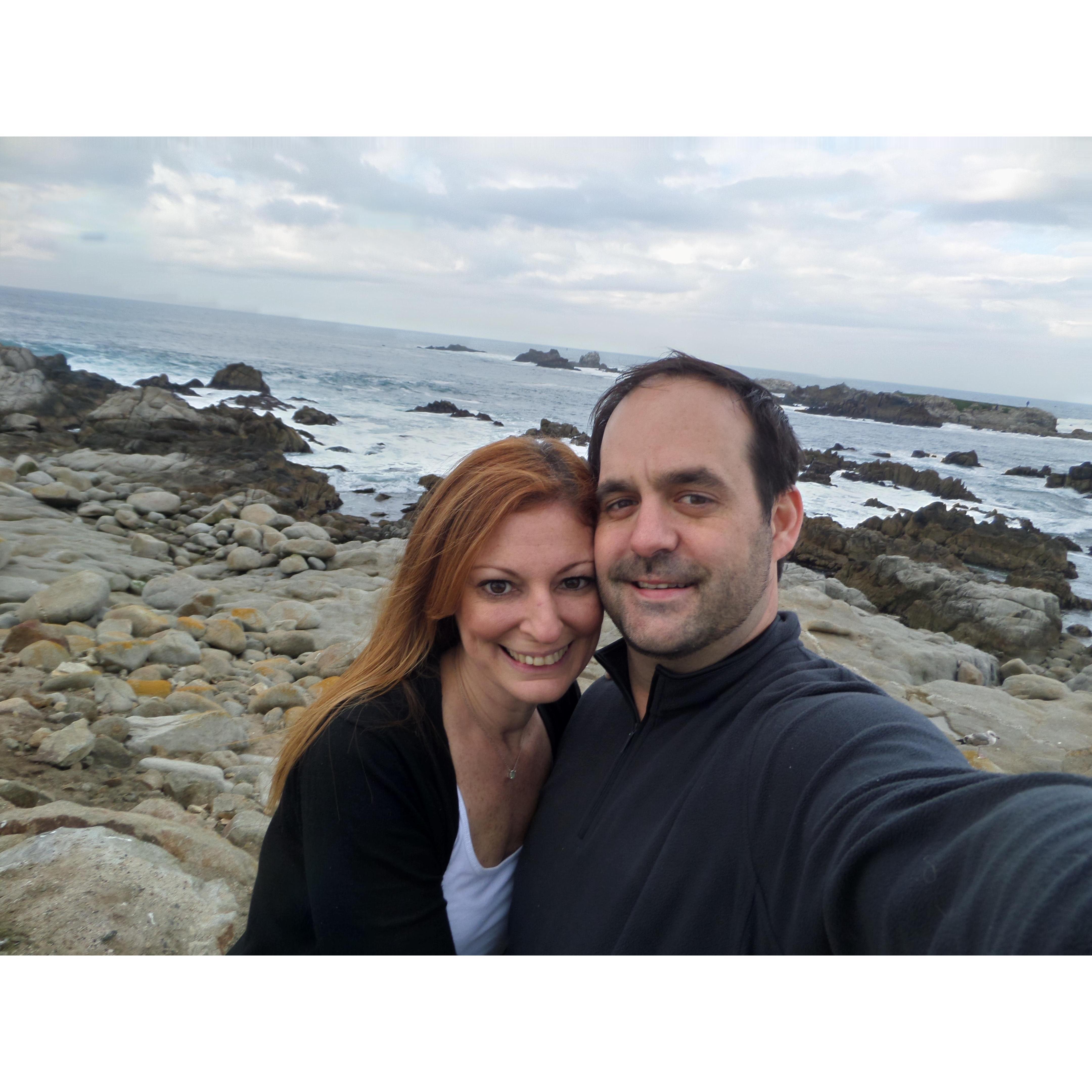 17 mile drive at Pebble Beach on New Years Day 2016